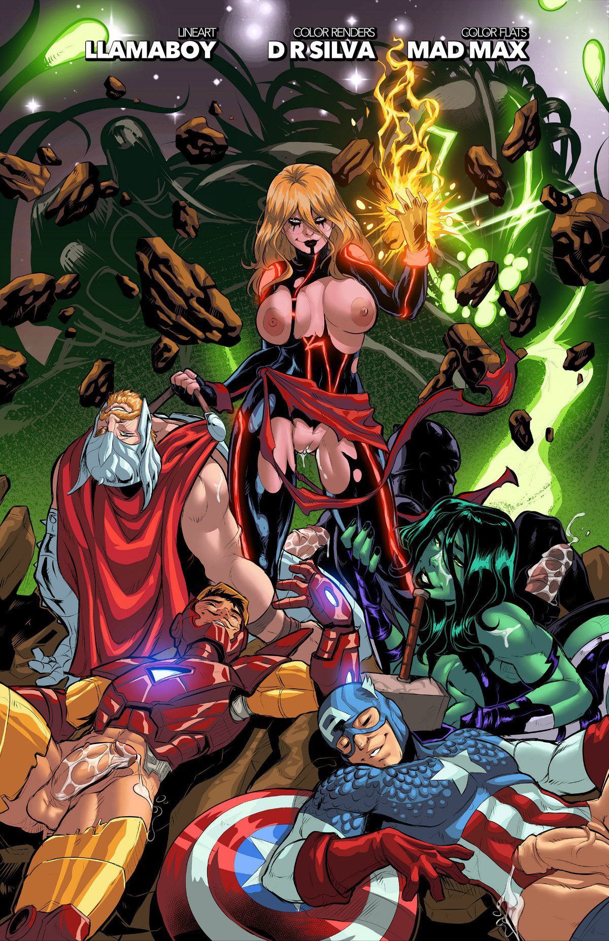 The Lust Avenger (The Avengers) [Tracy Scops] 1 . The Lust Avenger  - Chapter 1 (The Avengers) [Tracy Scops] – page 12