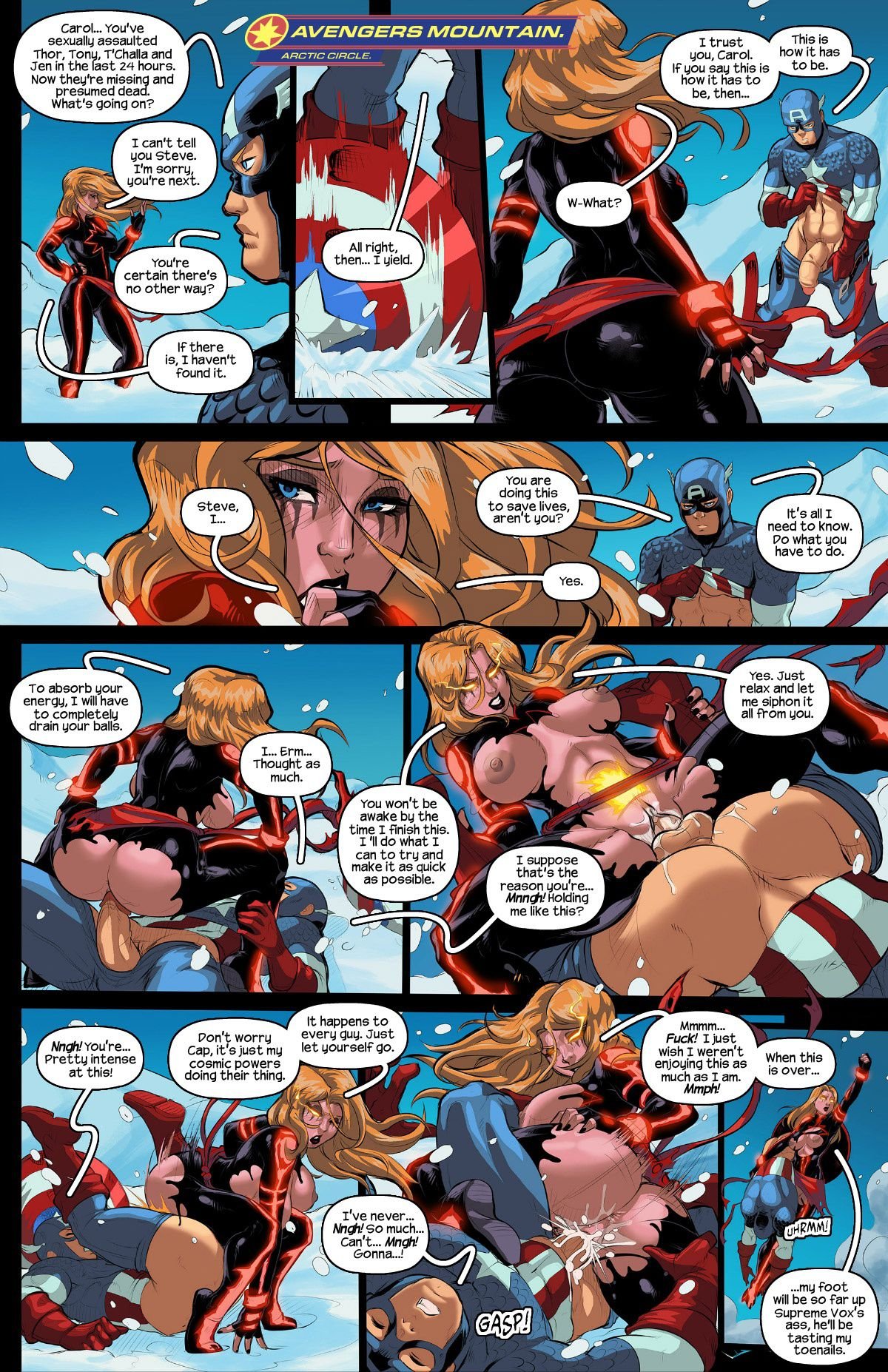 The Lust Avenger (The Avengers) [Tracy Scops] 1 . The Lust Avenger  - Chapter 1 (The Avengers) [Tracy Scops] – page 3