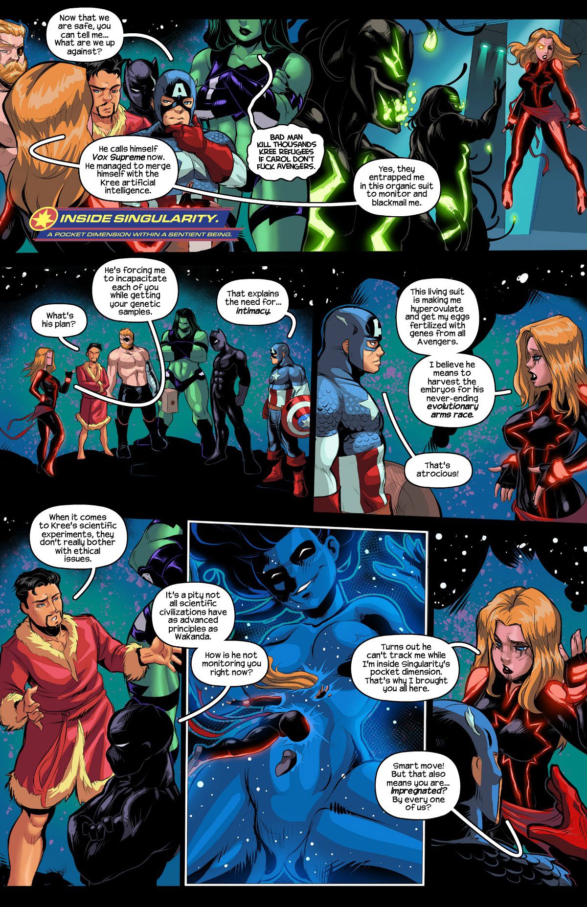 The Lust Avenger (The Avengers) [Tracy Scops] 1 . The Lust Avenger  - Chapter 1 (The Avengers) [Tracy Scops] – page 4