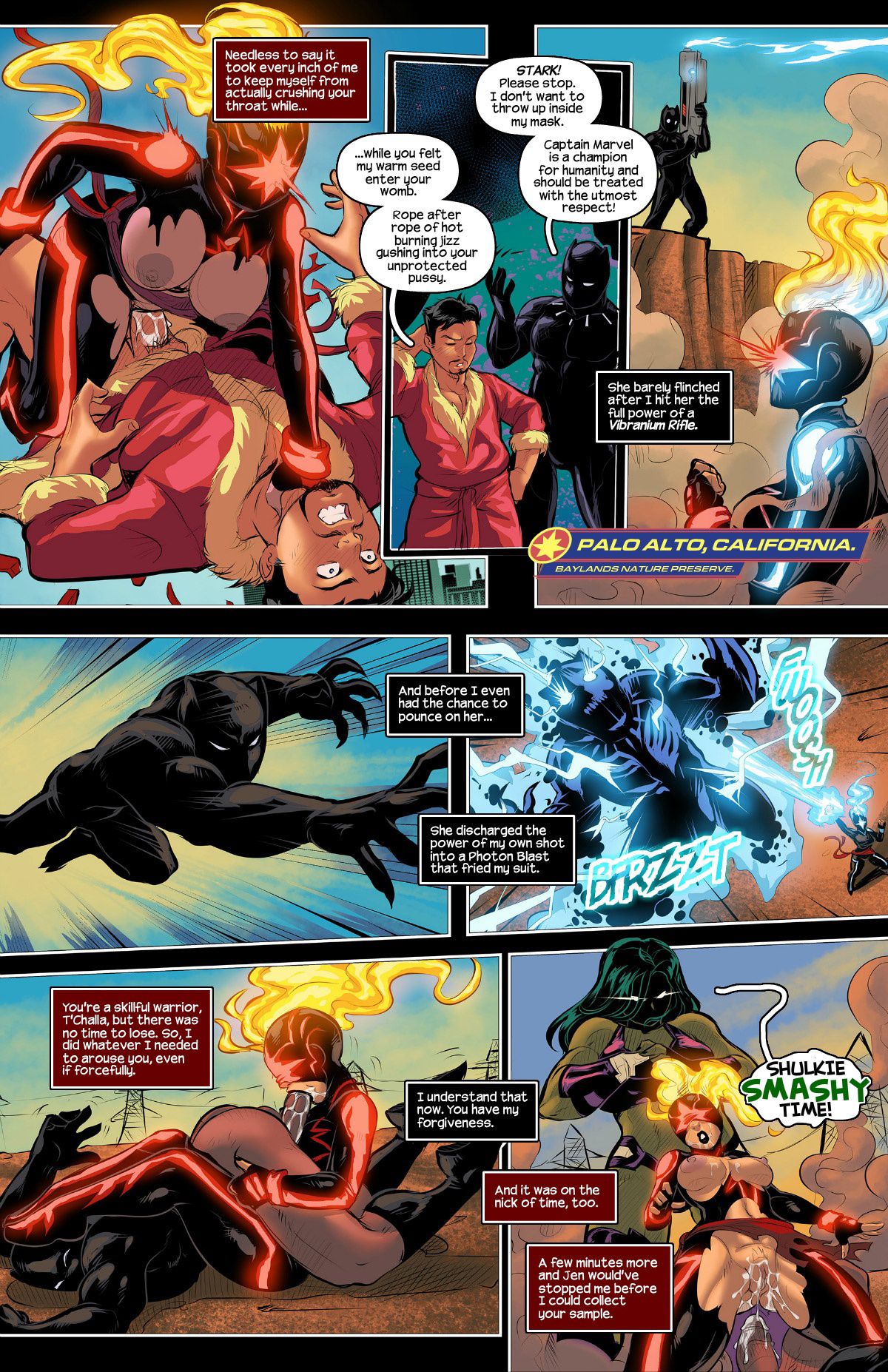 The Lust Avenger (The Avengers) [Tracy Scops] 1 . The Lust Avenger  - Chapter 1 (The Avengers) [Tracy Scops] – page 7