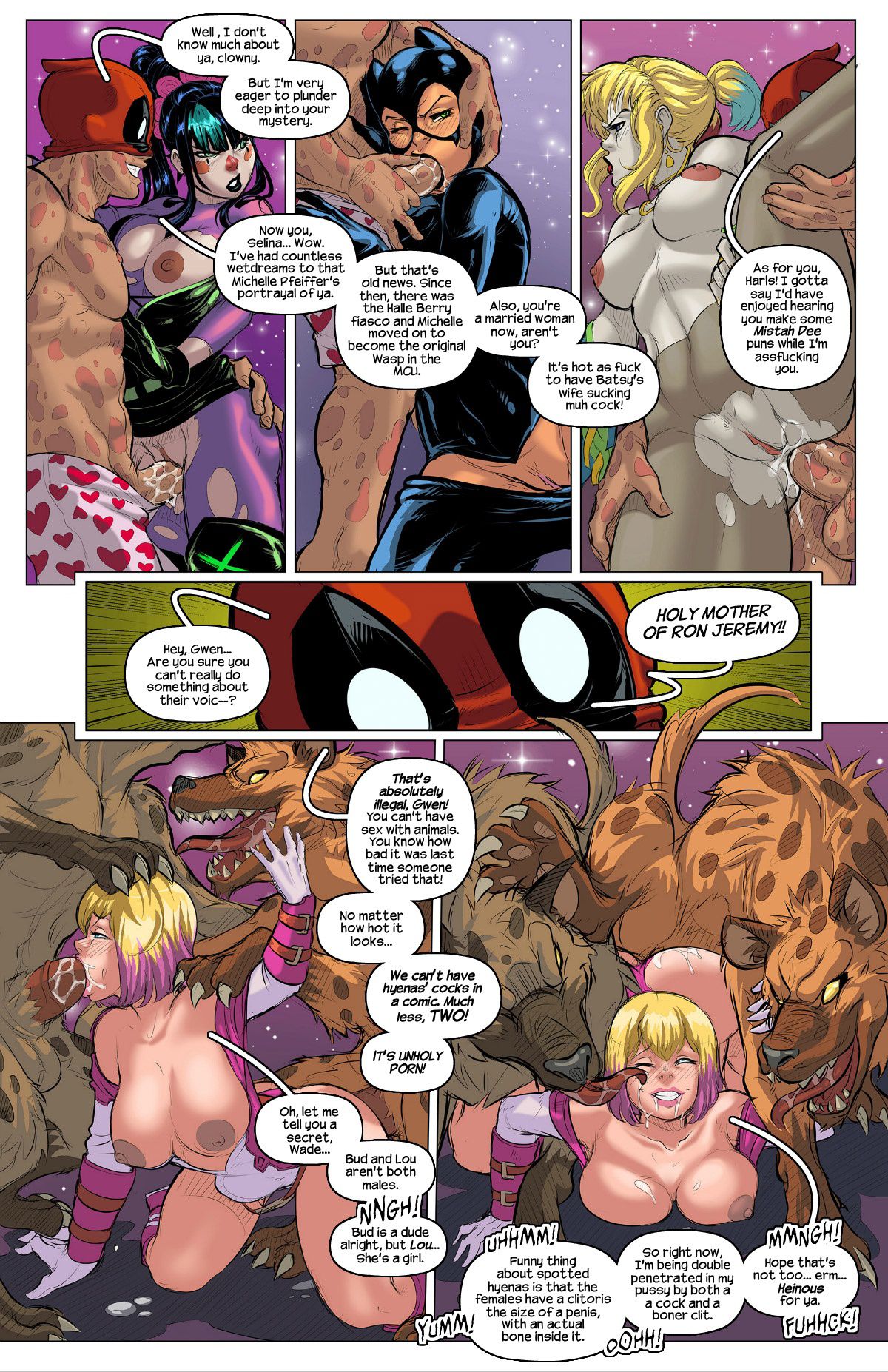 Preying On The Birds (Deadpool) [Tracy Scops] 1 . Preying On The Birds - Chapter 1 (Deadpool) [Tracy Scops] – page 9