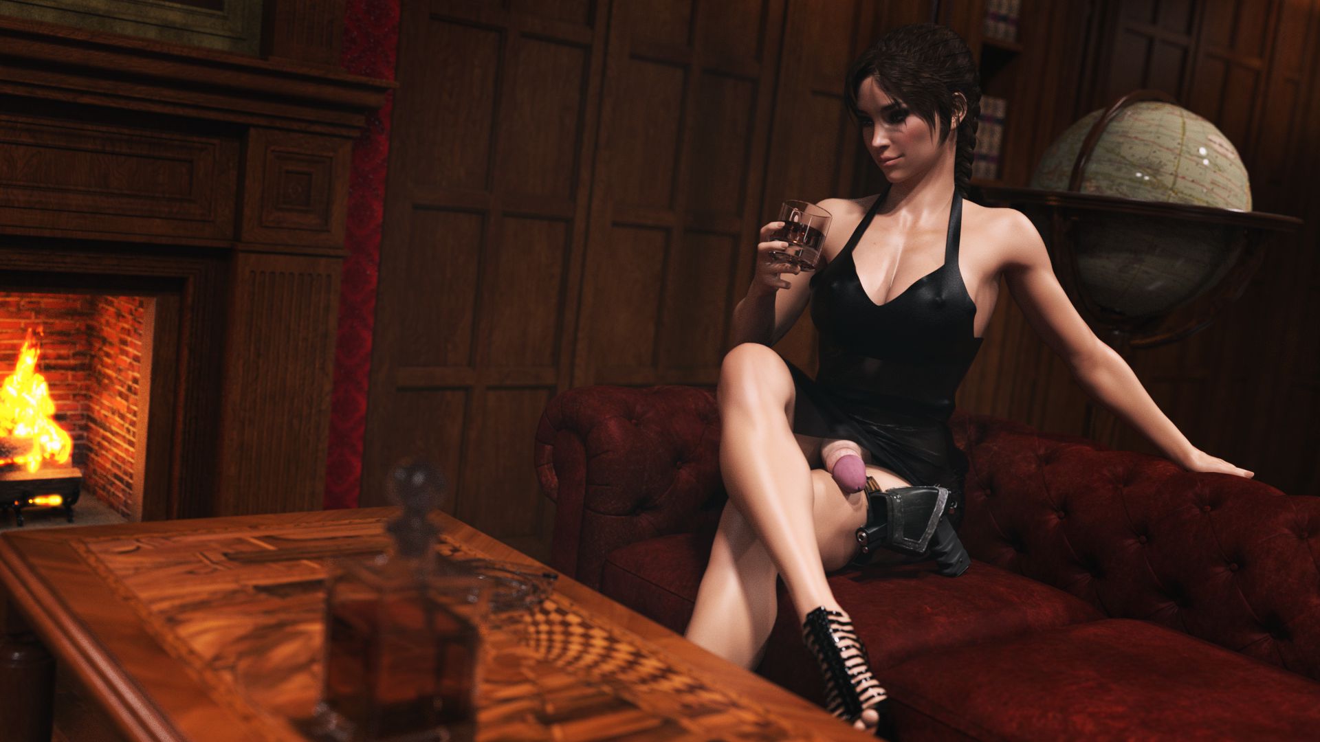 Lara’s Mansion (Tomb Raider) [Forged3DX] 1 . Lara's Mansion - Chapter 1 (Tomb Raider) [Forged3DX] – page 3