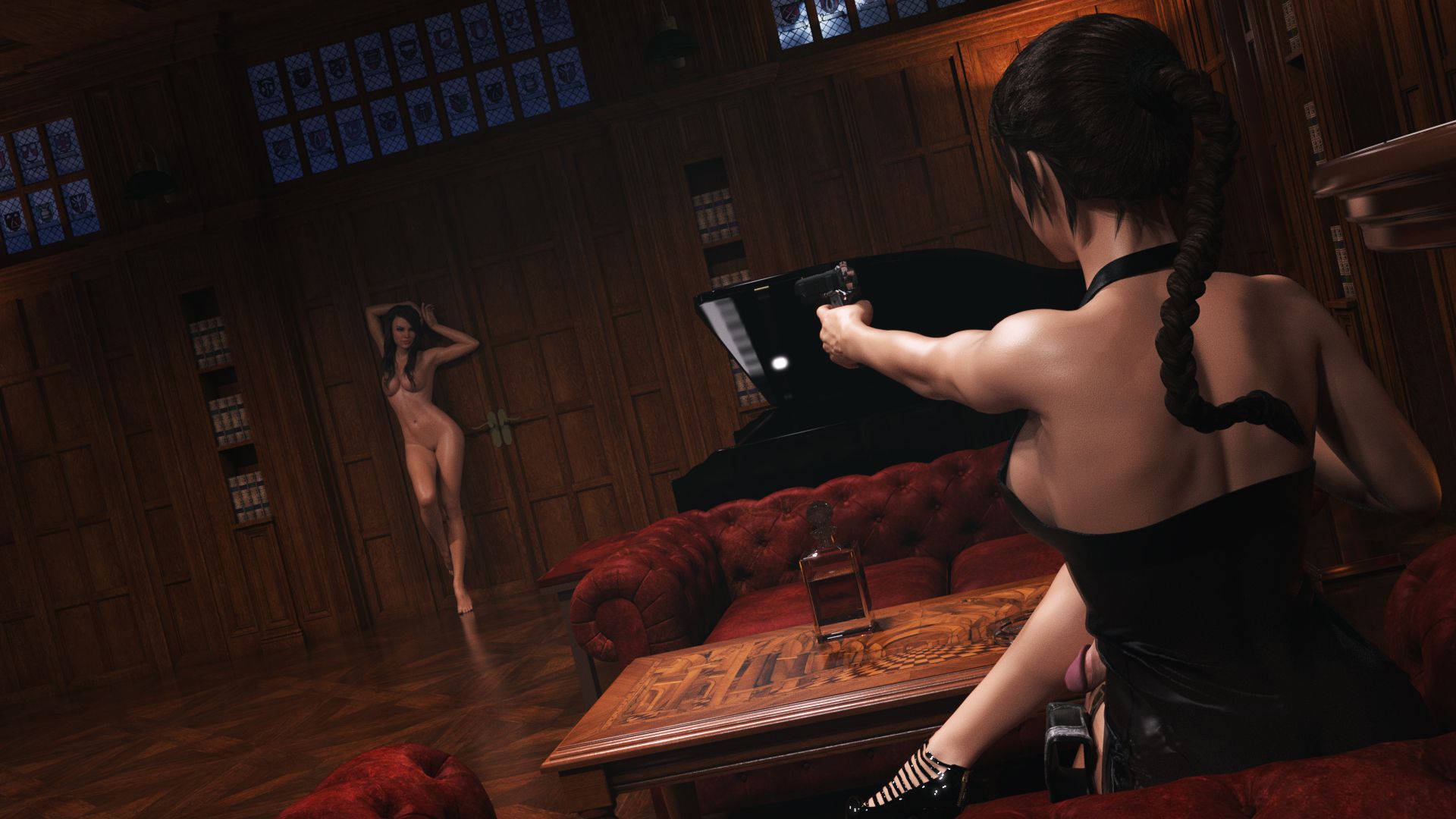 Lara’s Mansion (Tomb Raider) [Forged3DX] 1 . Lara's Mansion - Chapter 1 (Tomb Raider) [Forged3DX] – page 4