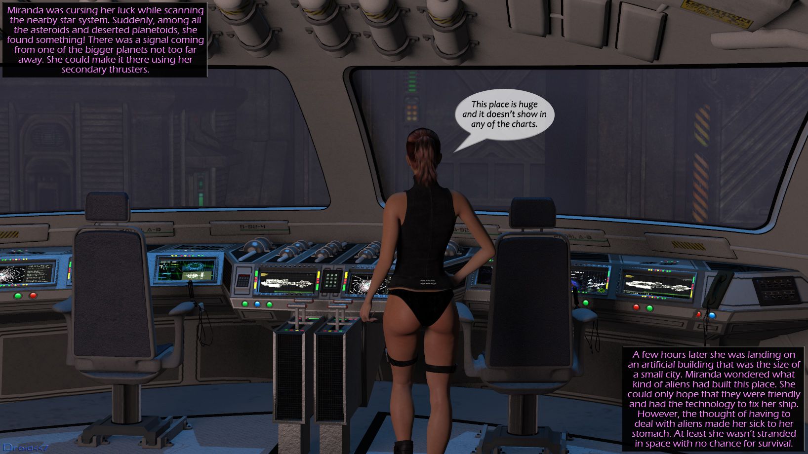Stranded [3DMonsterStories , Droid447] 1 . Stranded - Chapter 1 [3DMonsterStories , Droid447] – page 3