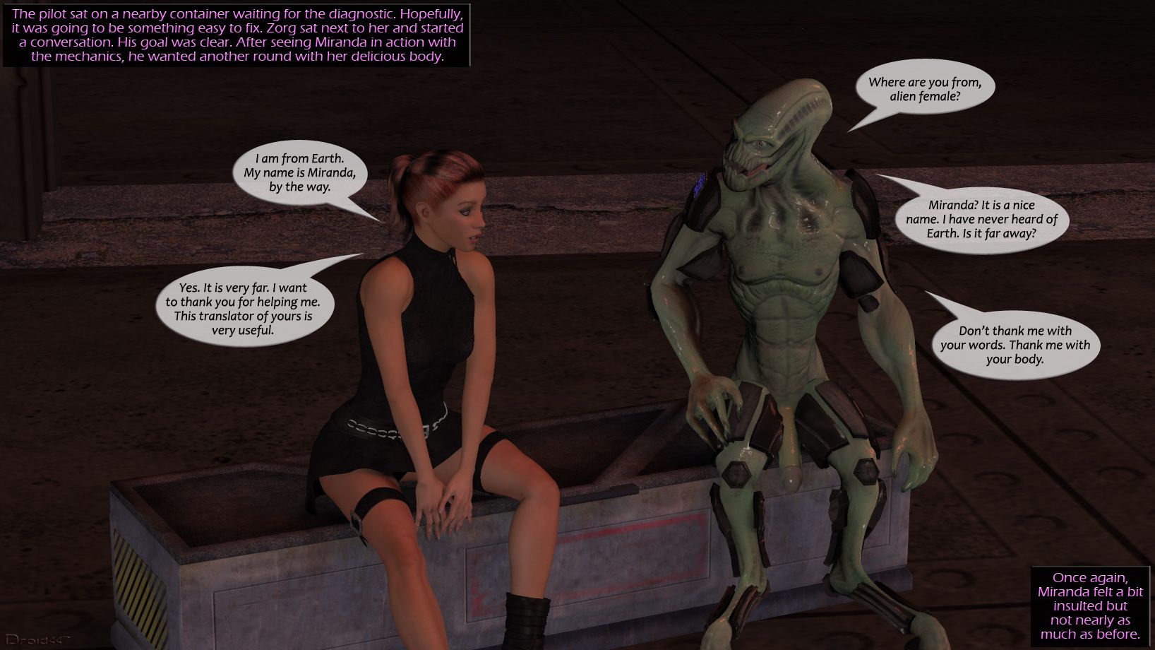 Stranded [3DMonsterStories , Droid447] 1 . Stranded - Chapter 1 [3DMonsterStories , Droid447] – page 50