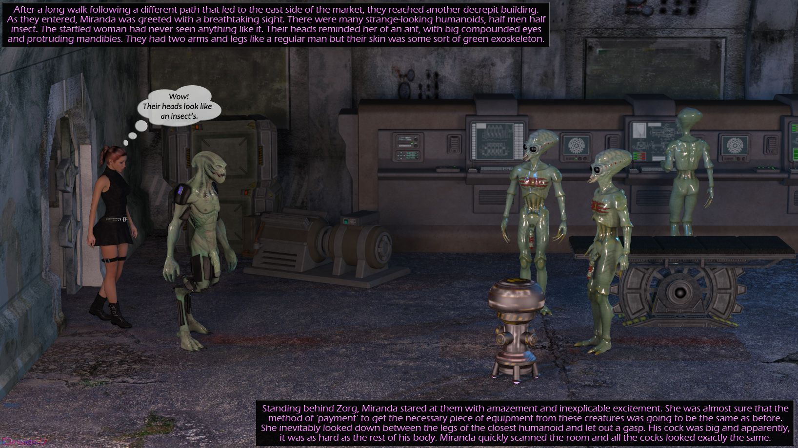 Stranded [3DMonsterStories , Droid447] 1 . Stranded - Chapter 1 [3DMonsterStories , Droid447] – page 64