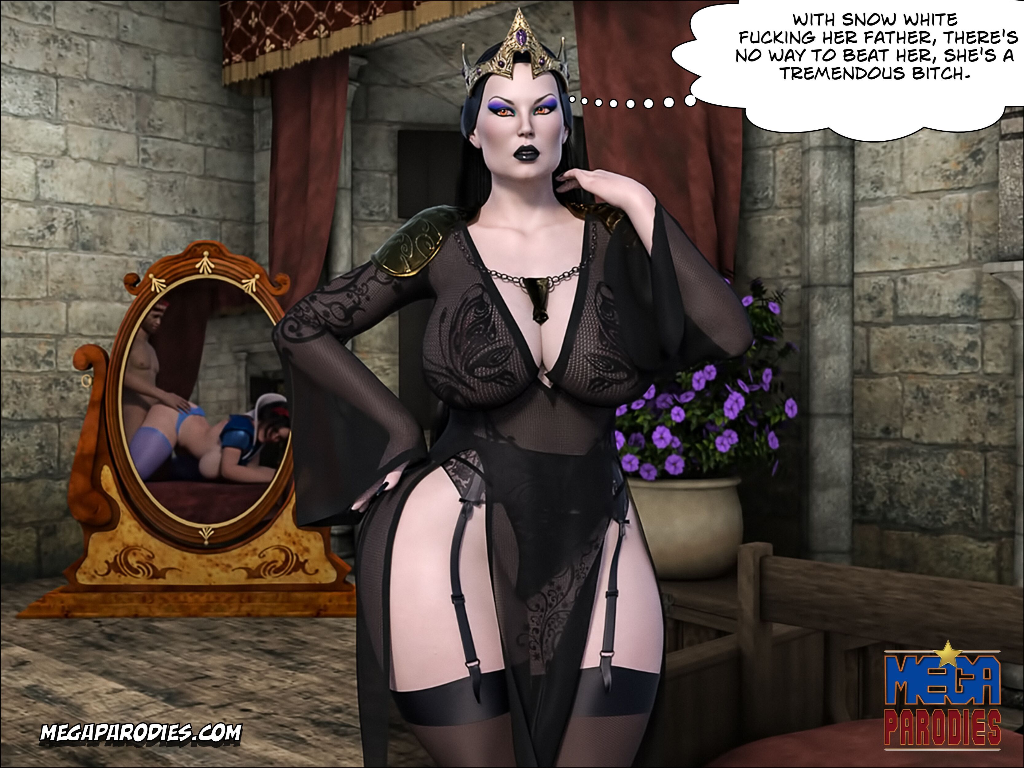 Snow White (Snow White And The Seven Dwarfs) [MegaParodies] 2 . Snow White - Chapter 2 (Snow White And The Seven Dwarfs) [MegaParodies] – page 3