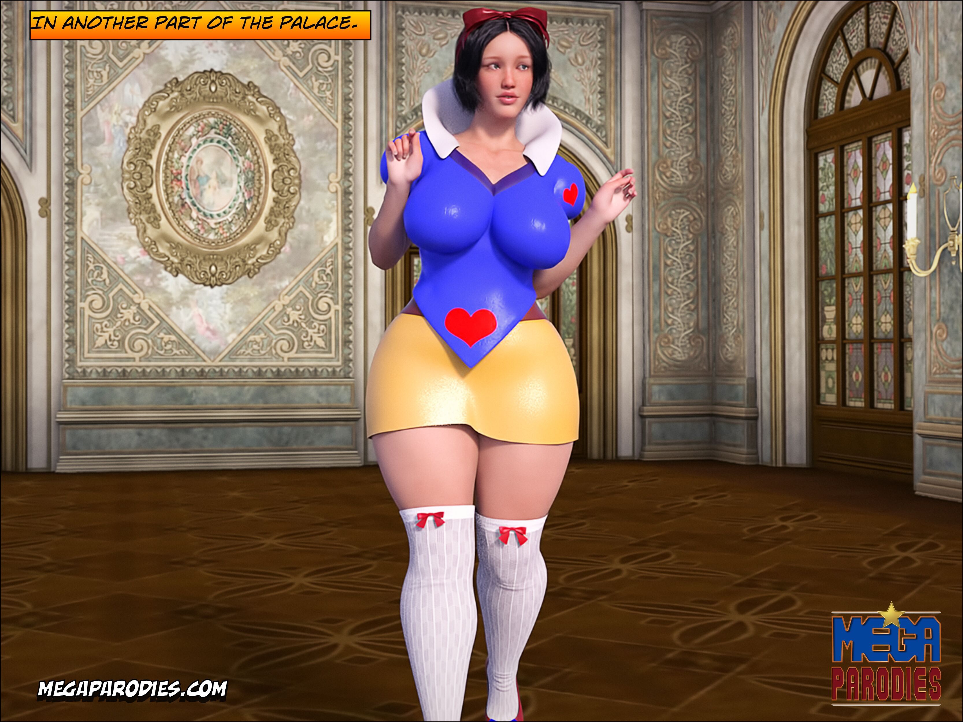 Snow White (Snow White And The Seven Dwarfs) [MegaParodies] 1 . Snow White - Chapter 1 (Snow White And The Seven Dwarfs) [MegaParodies] – page 16