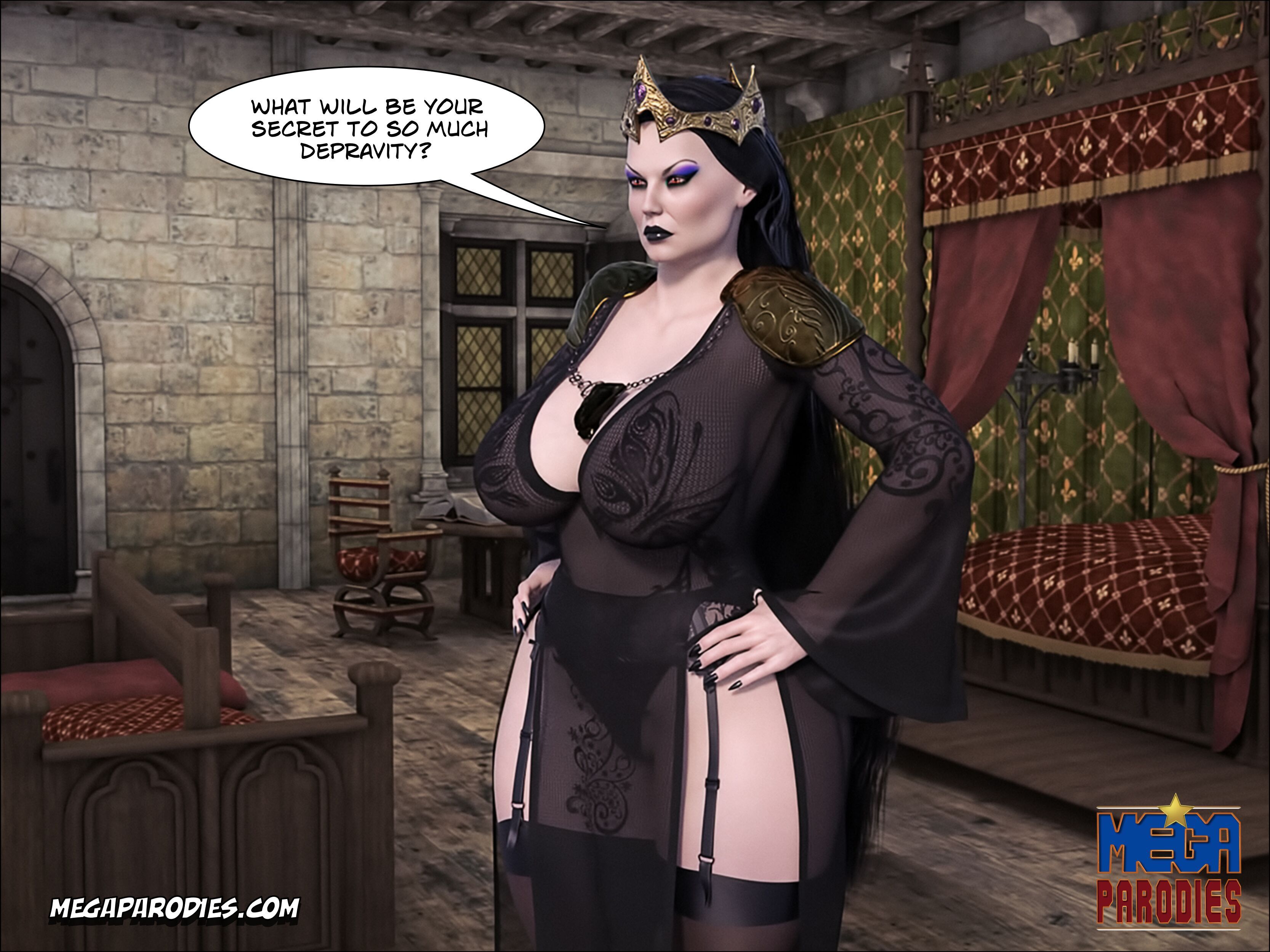 Snow White (Snow White And The Seven Dwarfs) [MegaParodies] 1 . Snow White - Chapter 1 (Snow White And The Seven Dwarfs) [MegaParodies] – page 53