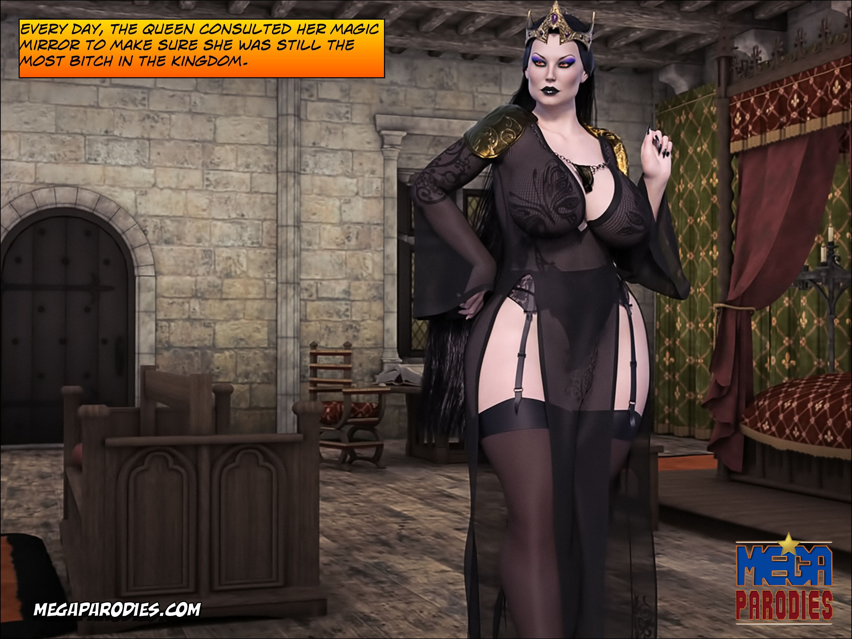 Snow White (Snow White And The Seven Dwarfs) [MegaParodies] 1 . Snow White - Chapter 1 (Snow White And The Seven Dwarfs) [MegaParodies] – page 7