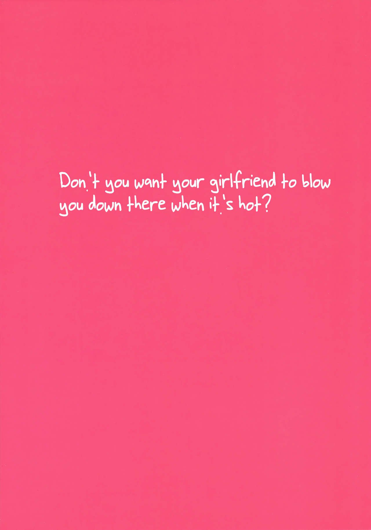It’s So Hot That My Girlfriend Has To Blow Me Down There [Giuniu] 1 . It's So Hot That My Girlfriend Has To Blow Me Down There - Chapter 1 [Giuniu] – page 24