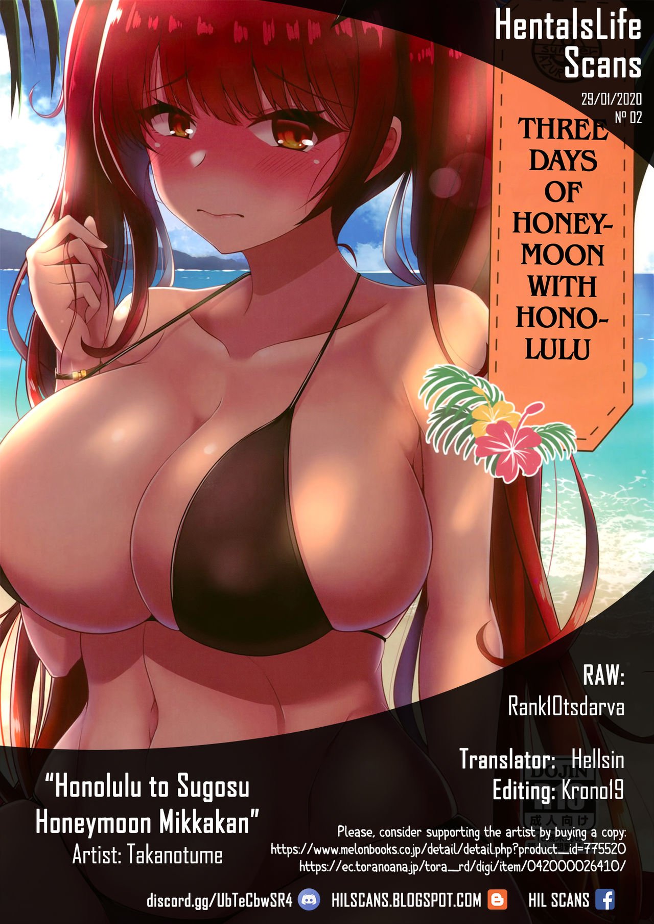Three Days of Honeymoon with Honolulu (Azur Lane) [Takanotume] 1 . Three Days of Honeymoon with Honolulu - Chapter 1 (Azur Lane) [Takanotume] – page 29