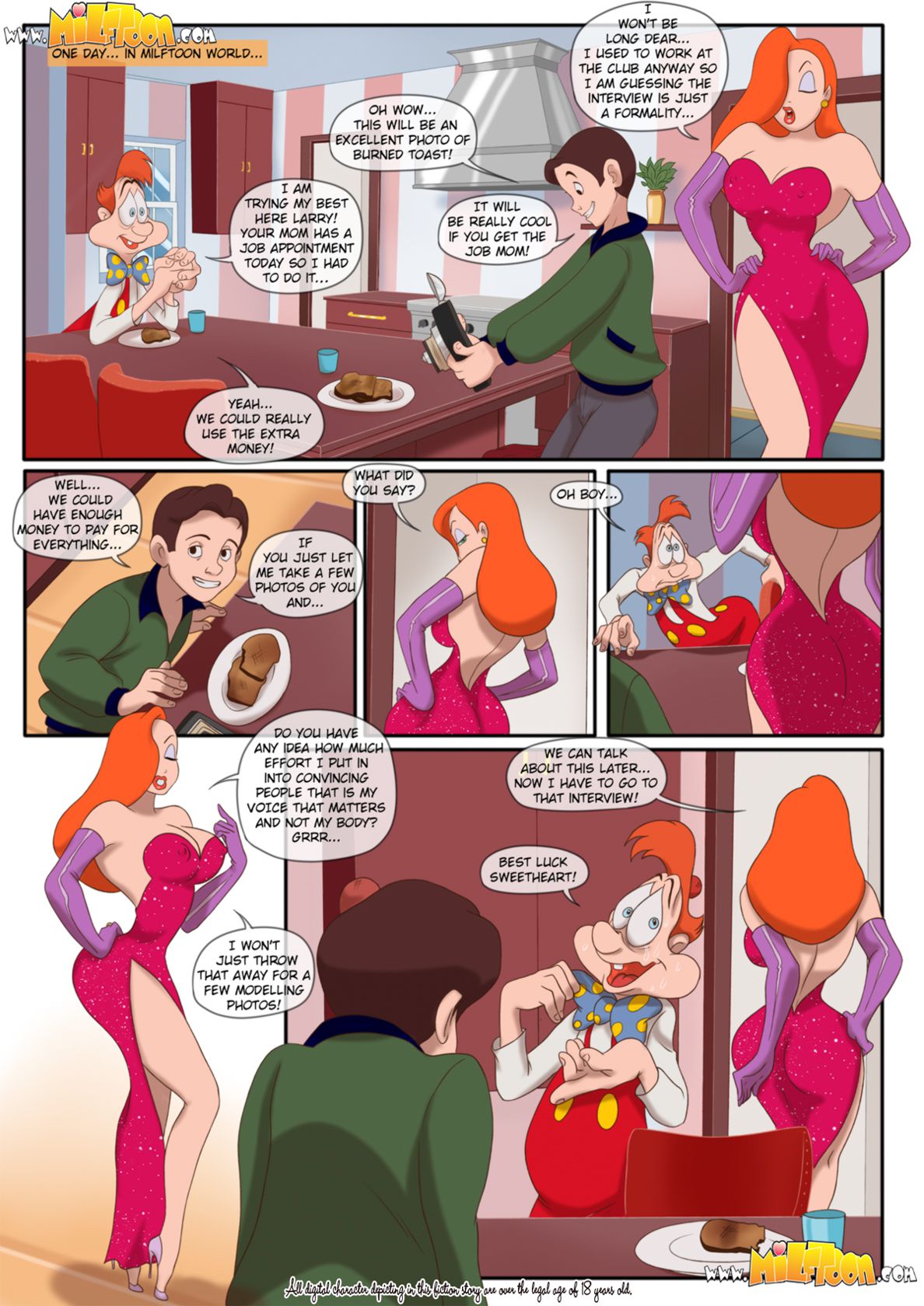 Jessica Rabtits (Who Framed Roger Rabbit) [MILFToon] 1 . Jessica Rabtits - Chapter 1 (Who Framed Roger Rabbit) [MILFToon] – page 1