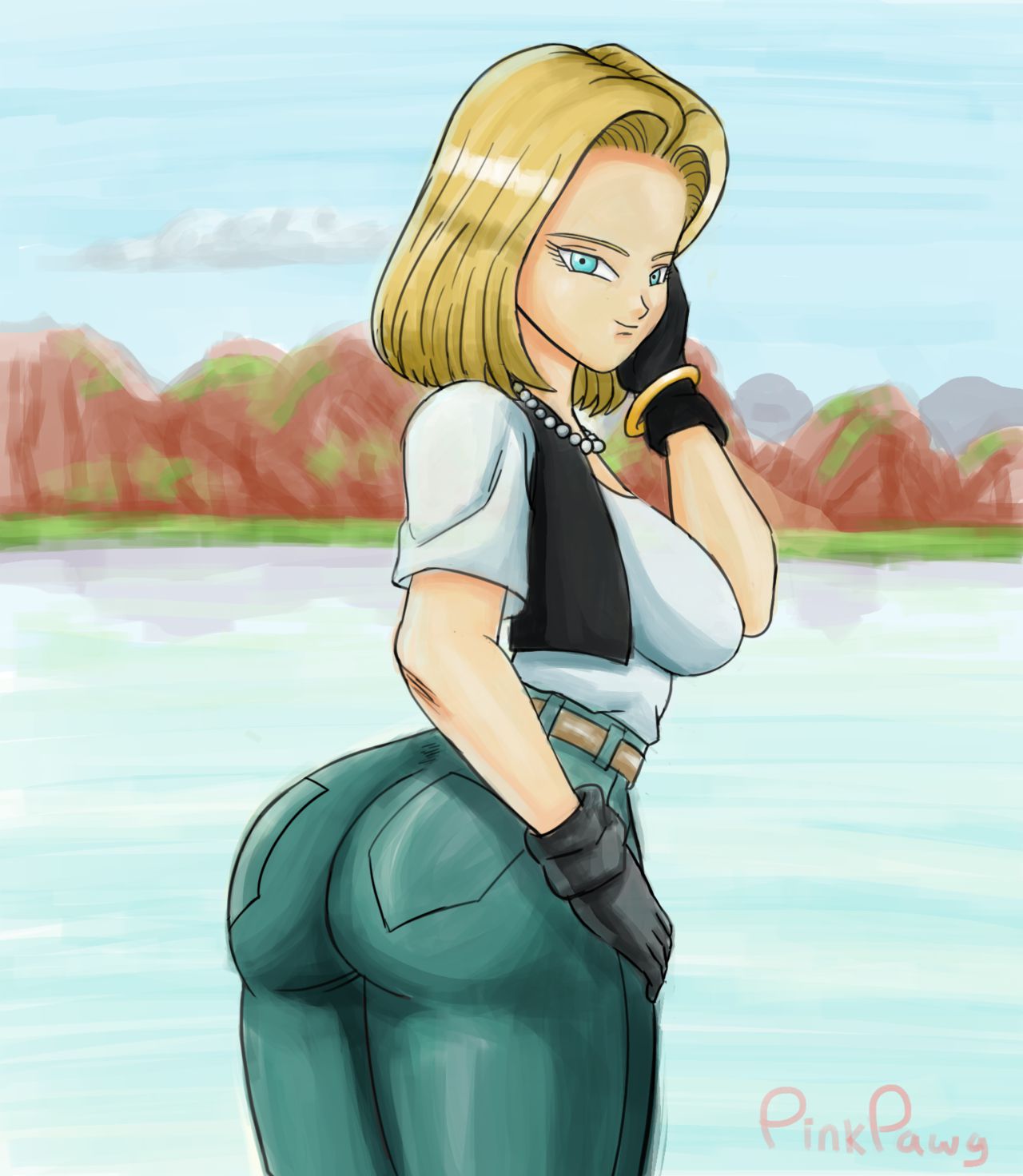 Android 18 Goes Inside Cell (Dragon Ball Z) [Pink Pawg] 1 . Android 18 Goes Inside Cell - Chapter 1 (Dragon Ball Z) [Pink Pawg] – page 2