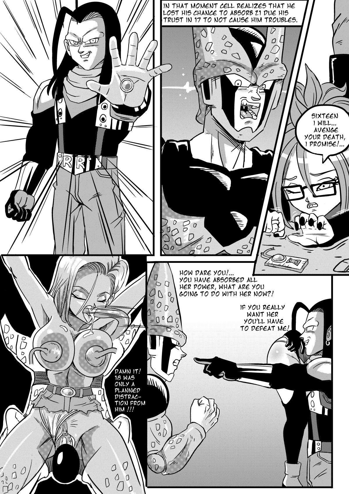 Android Fighterz (Dragon Ball Z) [Pink Pawg] 1 . Android Fighterz - Chapter 1 (Dragon Ball Z) [Pink Pawg] – page 13