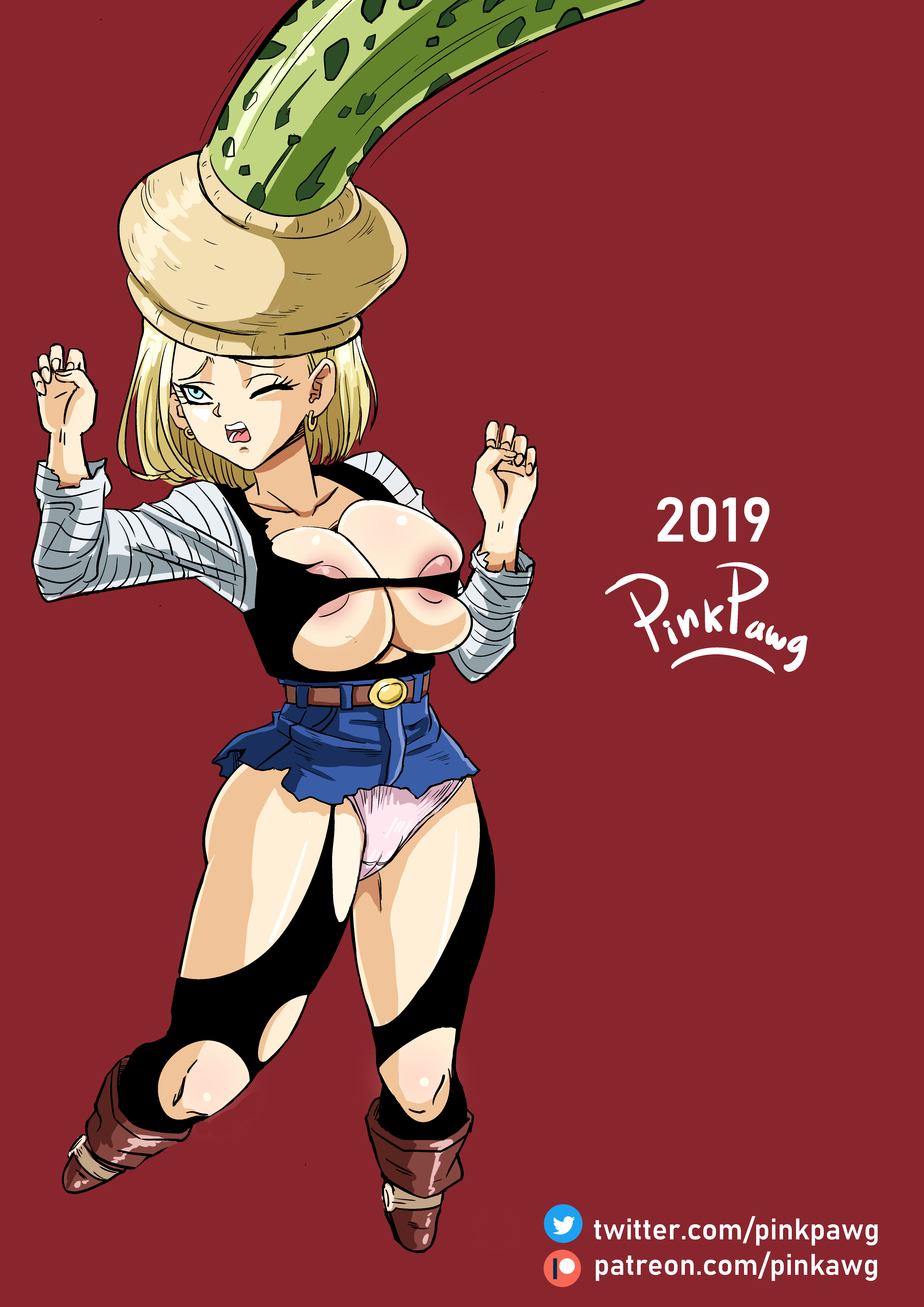 Android Fighterz (Dragon Ball Z) [Pink Pawg] 1 . Android Fighterz - Chapter 1 (Dragon Ball Z) [Pink Pawg] – page 14