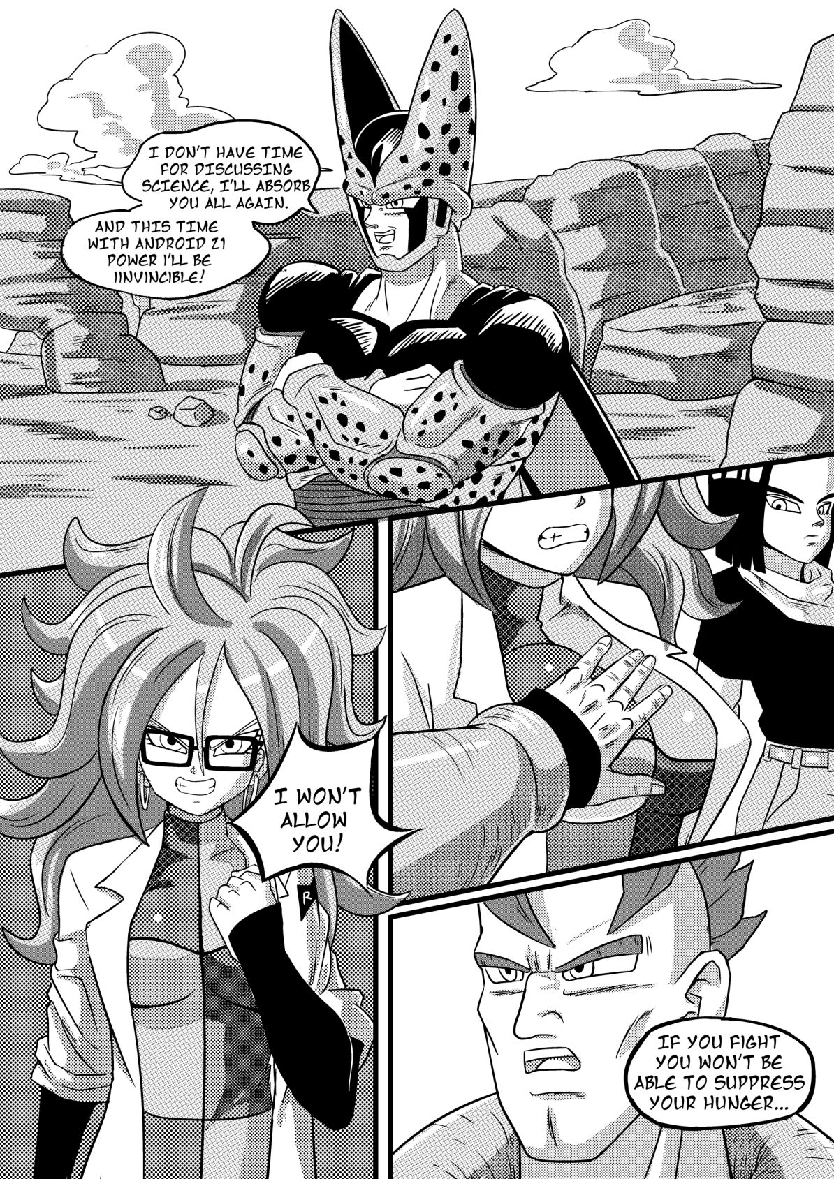 Android Fighterz (Dragon Ball Z) [Pink Pawg] 1 . Android Fighterz - Chapter 1 (Dragon Ball Z) [Pink Pawg] – page 2