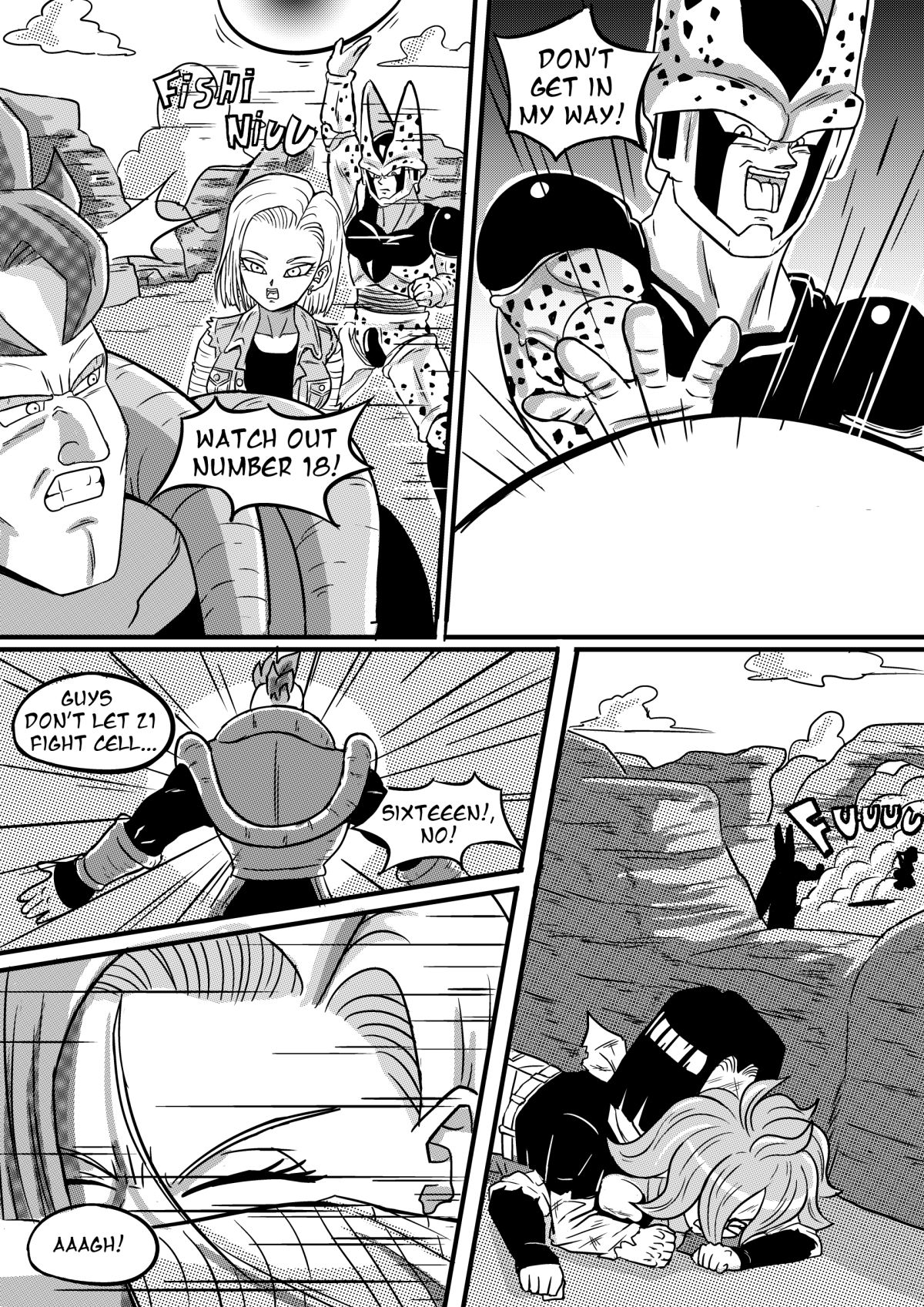 Android Fighterz (Dragon Ball Z) [Pink Pawg] 1 . Android Fighterz - Chapter 1 (Dragon Ball Z) [Pink Pawg] – page 3