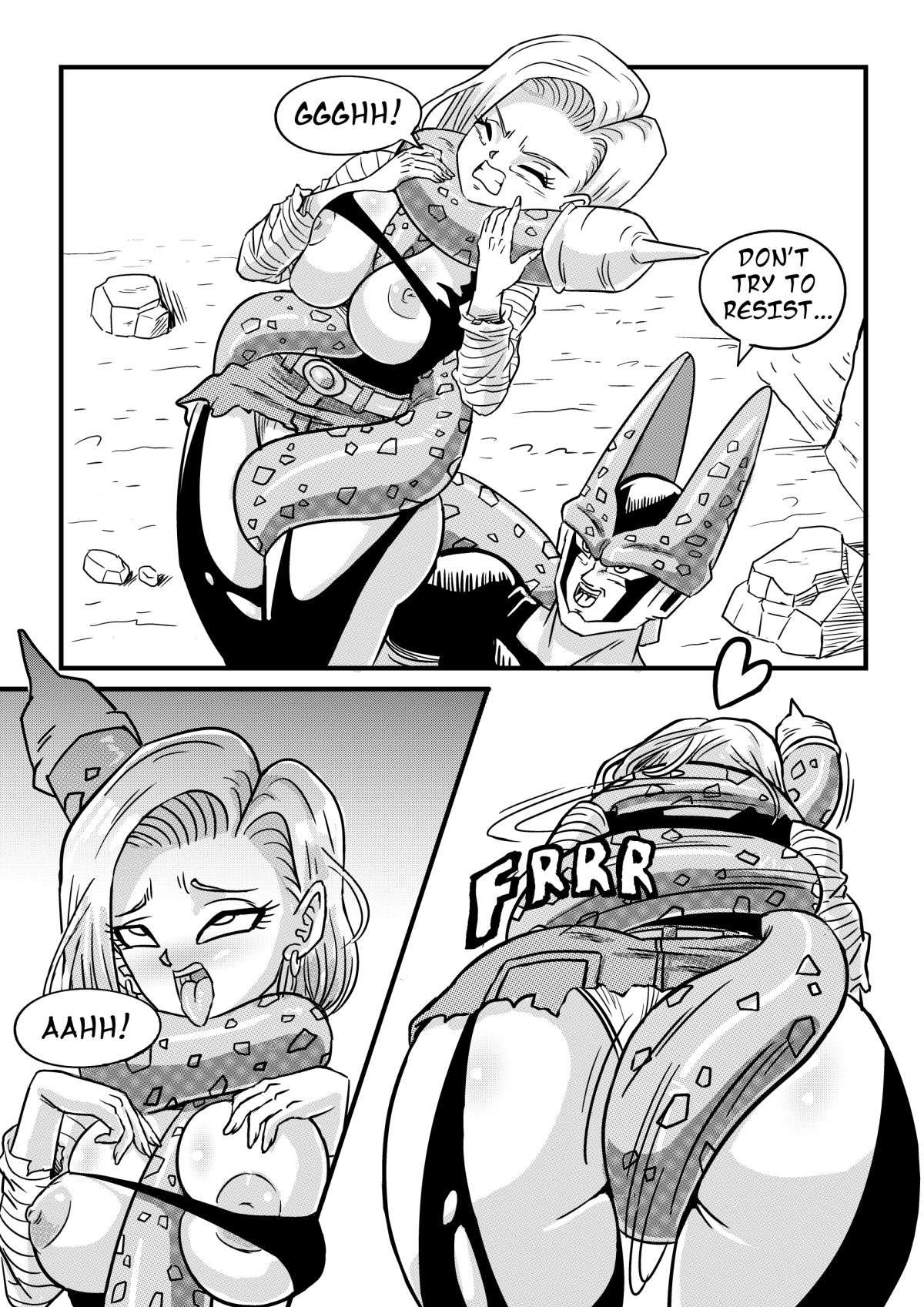 Android Fighterz (Dragon Ball Z) [Pink Pawg] 1 . Android Fighterz - Chapter 1 (Dragon Ball Z) [Pink Pawg] – page 5