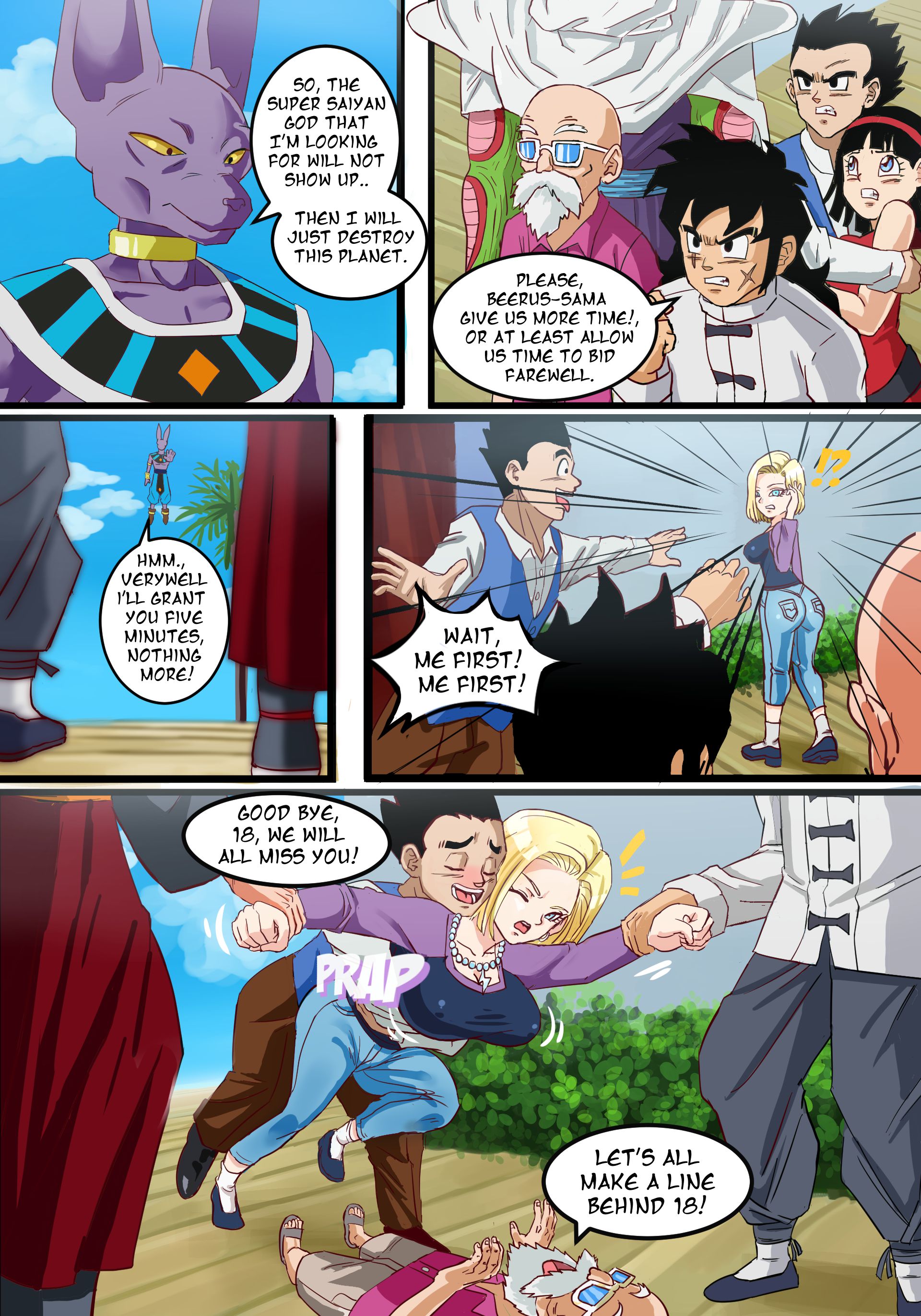 The Goddess Wife (Dragon Ball Super) [Pink Pawg] 1 . The Goddess Wife - Chapter 1 (Dragon Ball Super) [Pink Pawg] – page 2