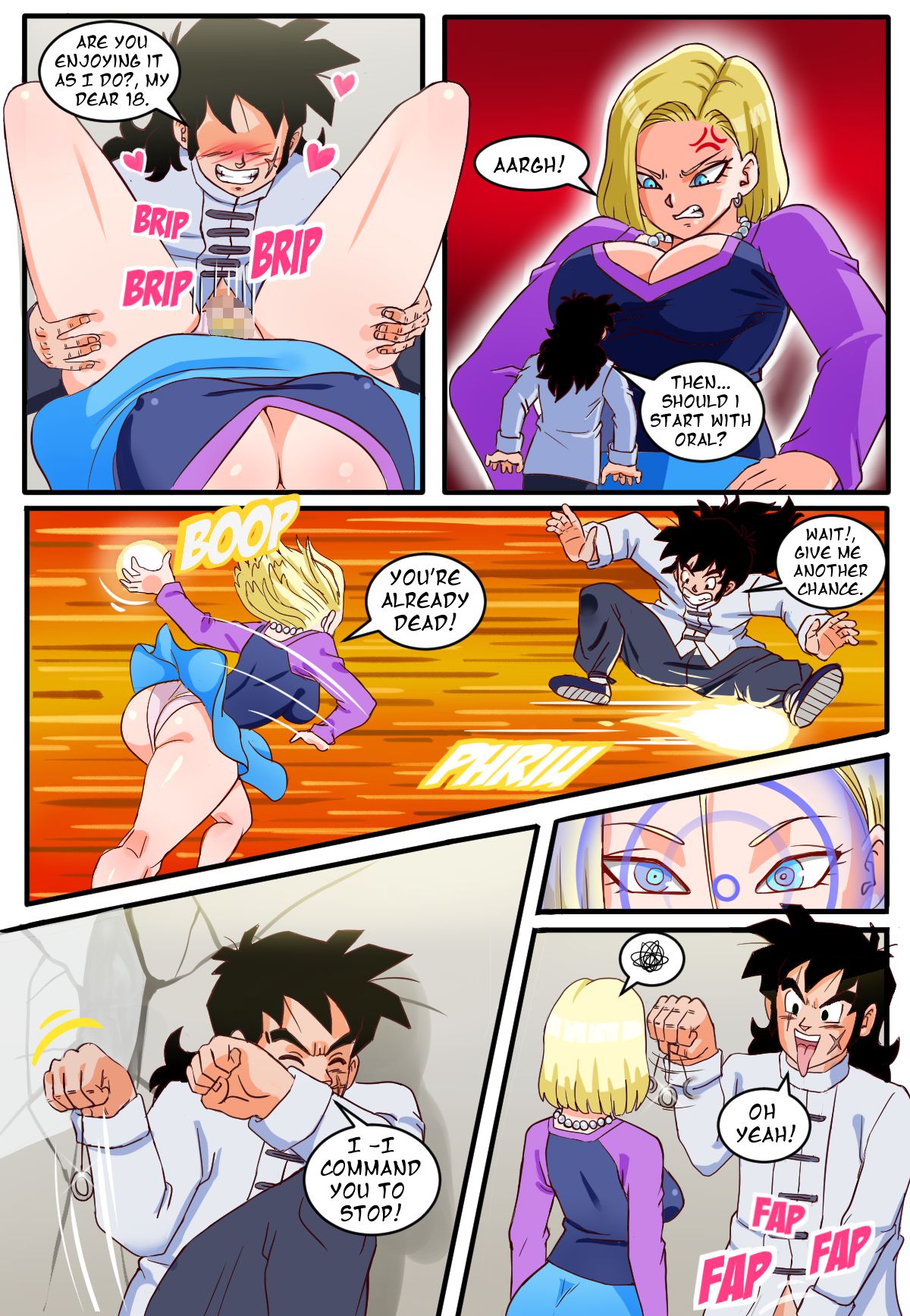 18 Is A Servant (Dragon Ball Super) [Pink Pawg] 1 . 18 Is A Servant - Chapter 1 (Dragon Ball Super) [Pink Pawg] – page 13