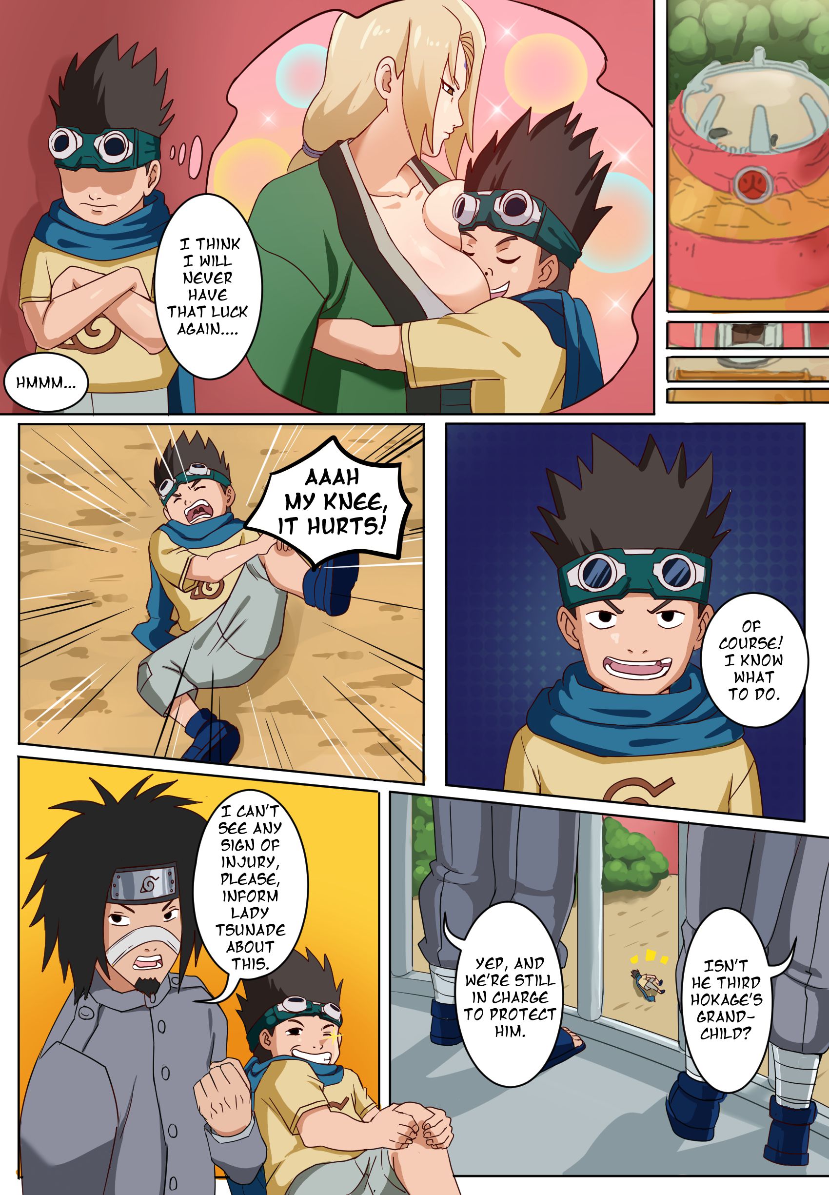 Tsunade And Konohamaru (Naruto) [Pink Pawg] 1 . Tsunade And Konohamaru  - Chapter 1 (Naruto) [Pink Pawg] – page 2