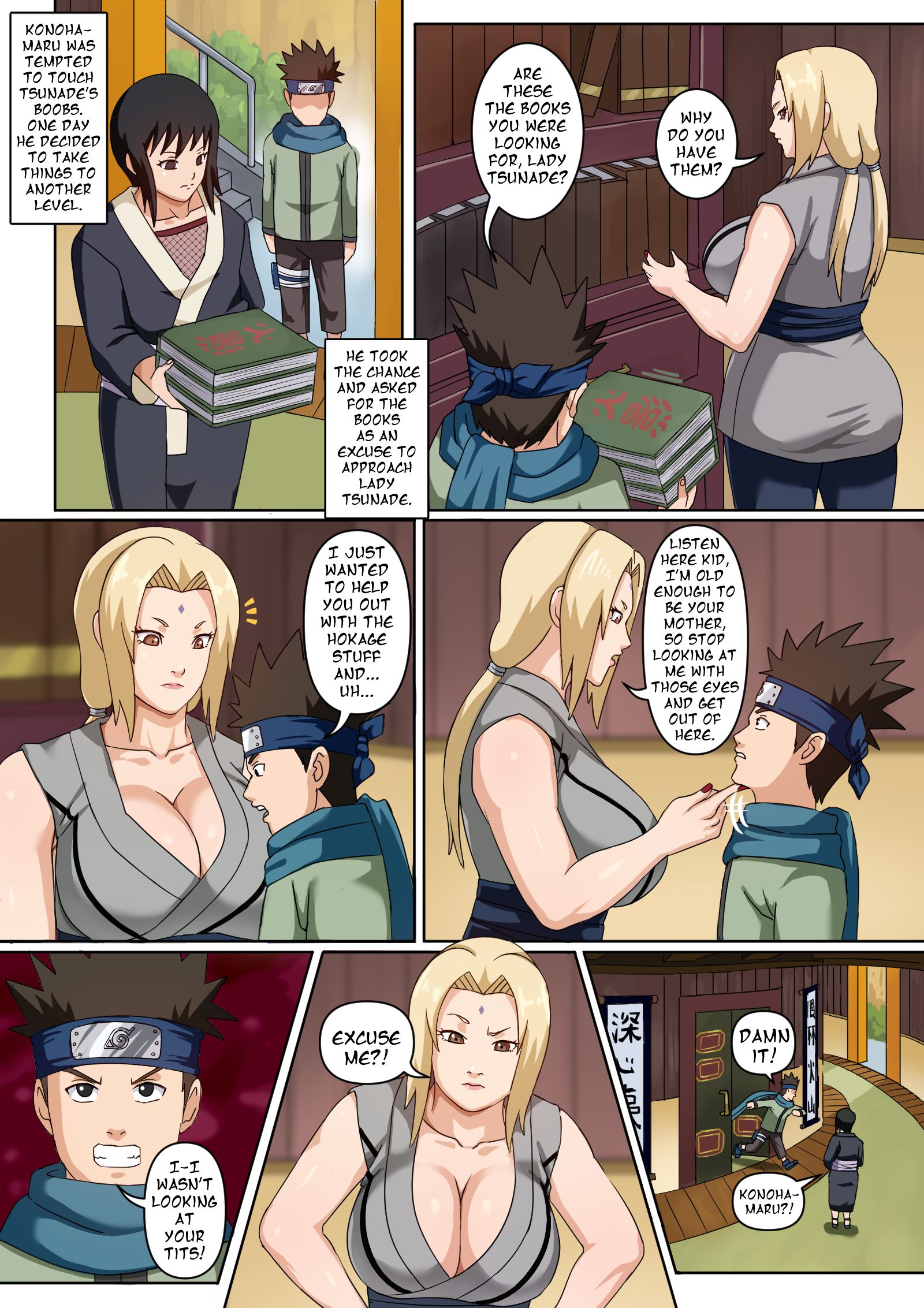 Tsunade’s Special Training (Naruto) [Pink Pawg] 1 . Tsunade's Special Training - Chapter 1 (Naruto) [Pink Pawg] – page 2