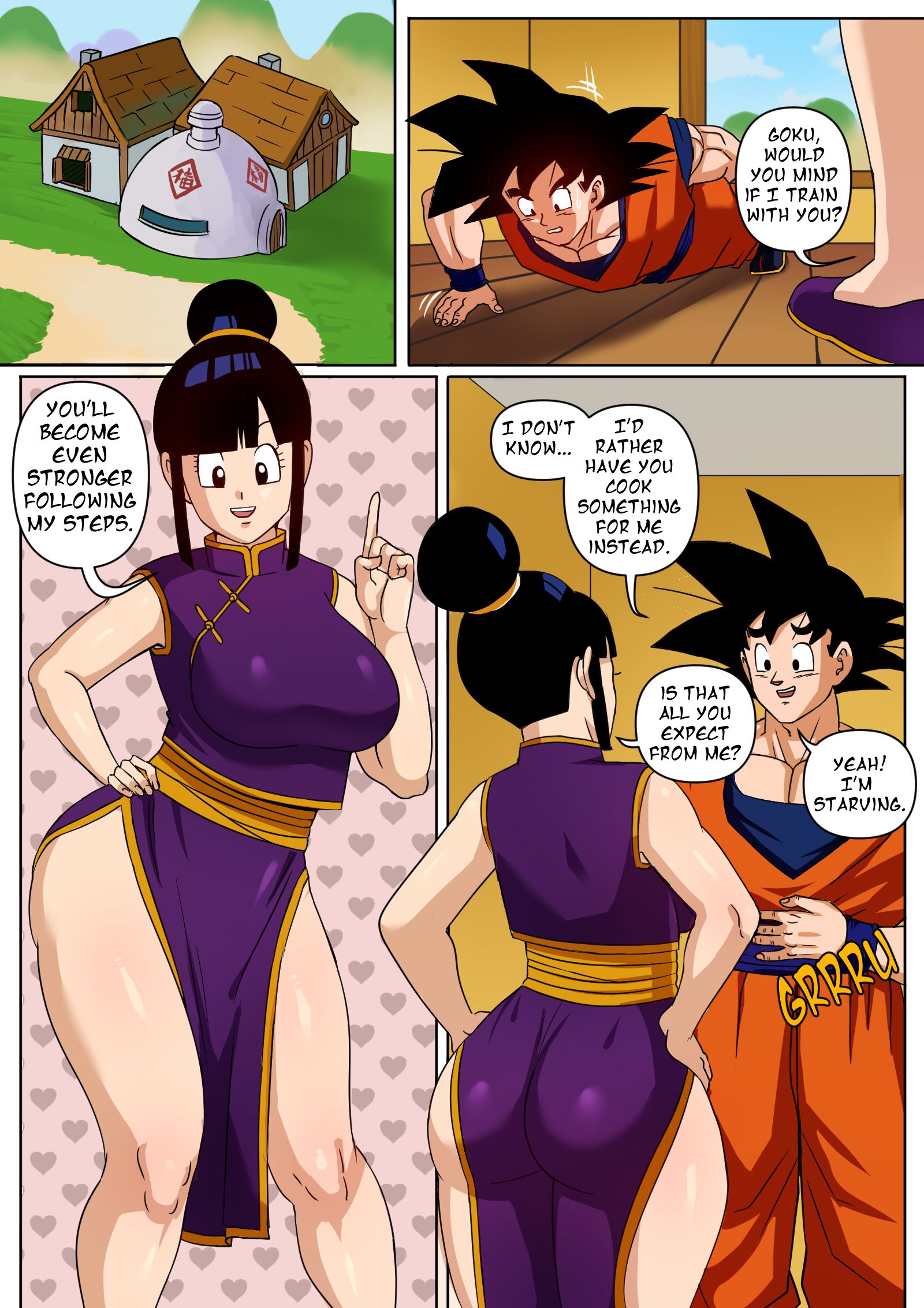 Chi-Chi Marital Needs (Dragon Ball Z) [Pink Pawg] 1 . Chi-Chi Marital Needs - Chapter 1 (Dragon Ball Z) [Pink Pawg] – page 2