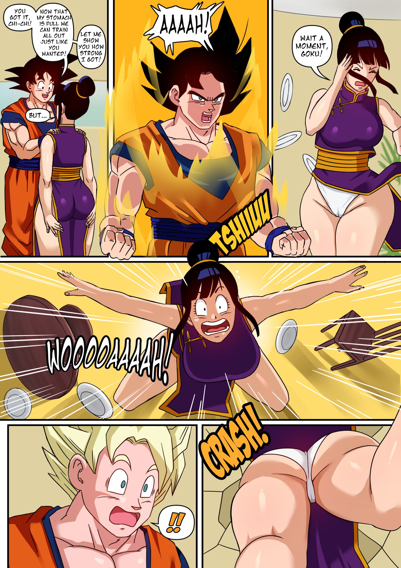 Chi-Chi Marital Needs (Dragon Ball Z) [Pink Pawg] 1 . Chi-Chi Marital Needs - Chapter 1 (Dragon Ball Z) [Pink Pawg] – page 4
