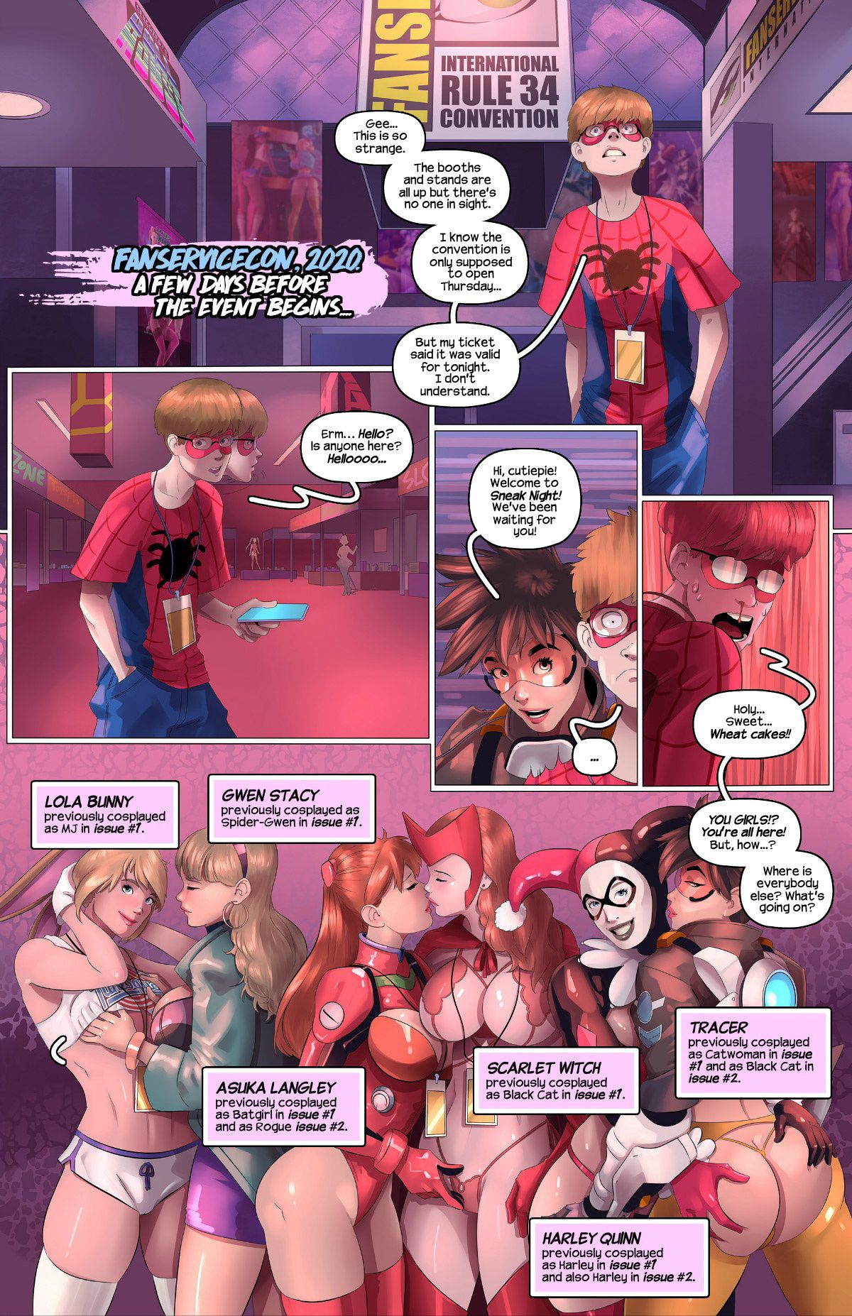 Fanservice Convention [Tracy Scops] 3 . Fanservice Convention - Chapter 3 [Tracy Scops] – page 3
