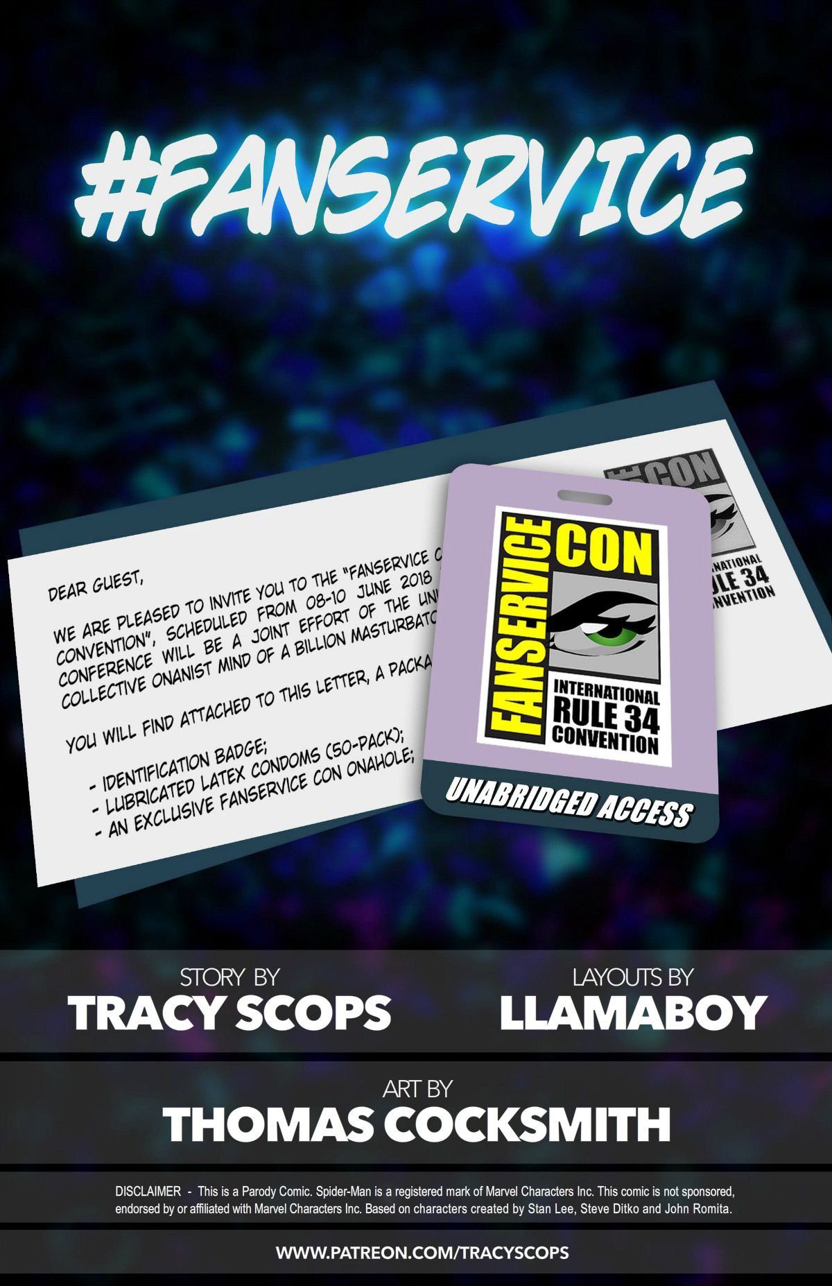 Fanservice Convention [Tracy Scops] 1 . Fanservice Convention  - Chapter 1 [Tracy Scops] – page 2