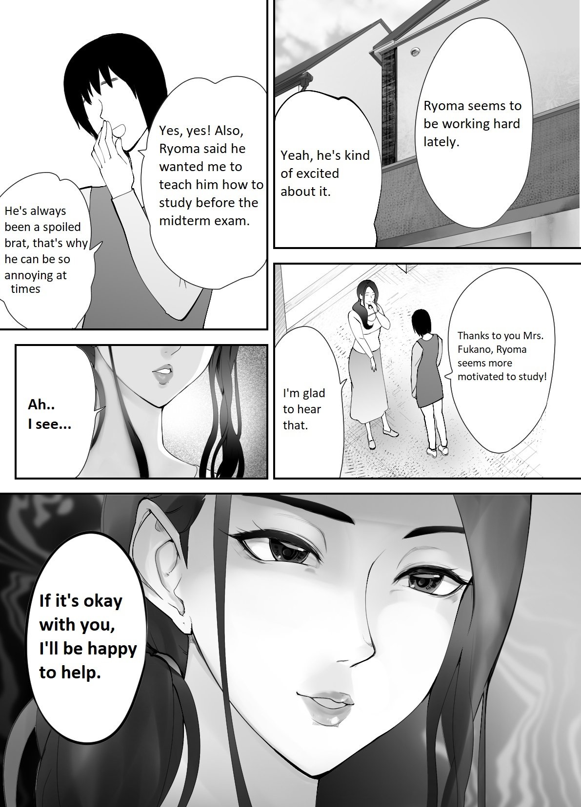 My Childhood Friend Is Doing It With My Mom [Pink Taro] 3 . My Childhood Friend Is Doing It With My Mom - Chapter 3 [Pink Taro] – page 38