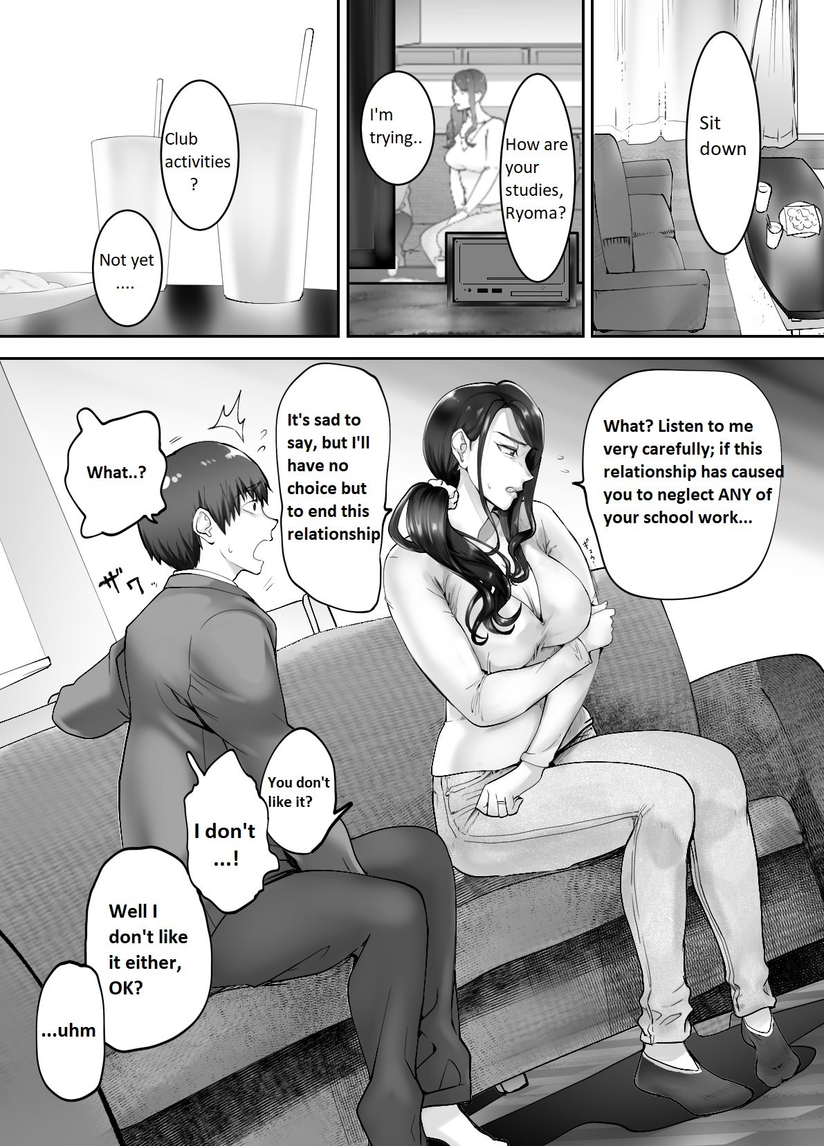 My Childhood Friend Is Doing It With My Mom [Pink Taro] 3 . My Childhood Friend Is Doing It With My Mom - Chapter 3 [Pink Taro] – page 9