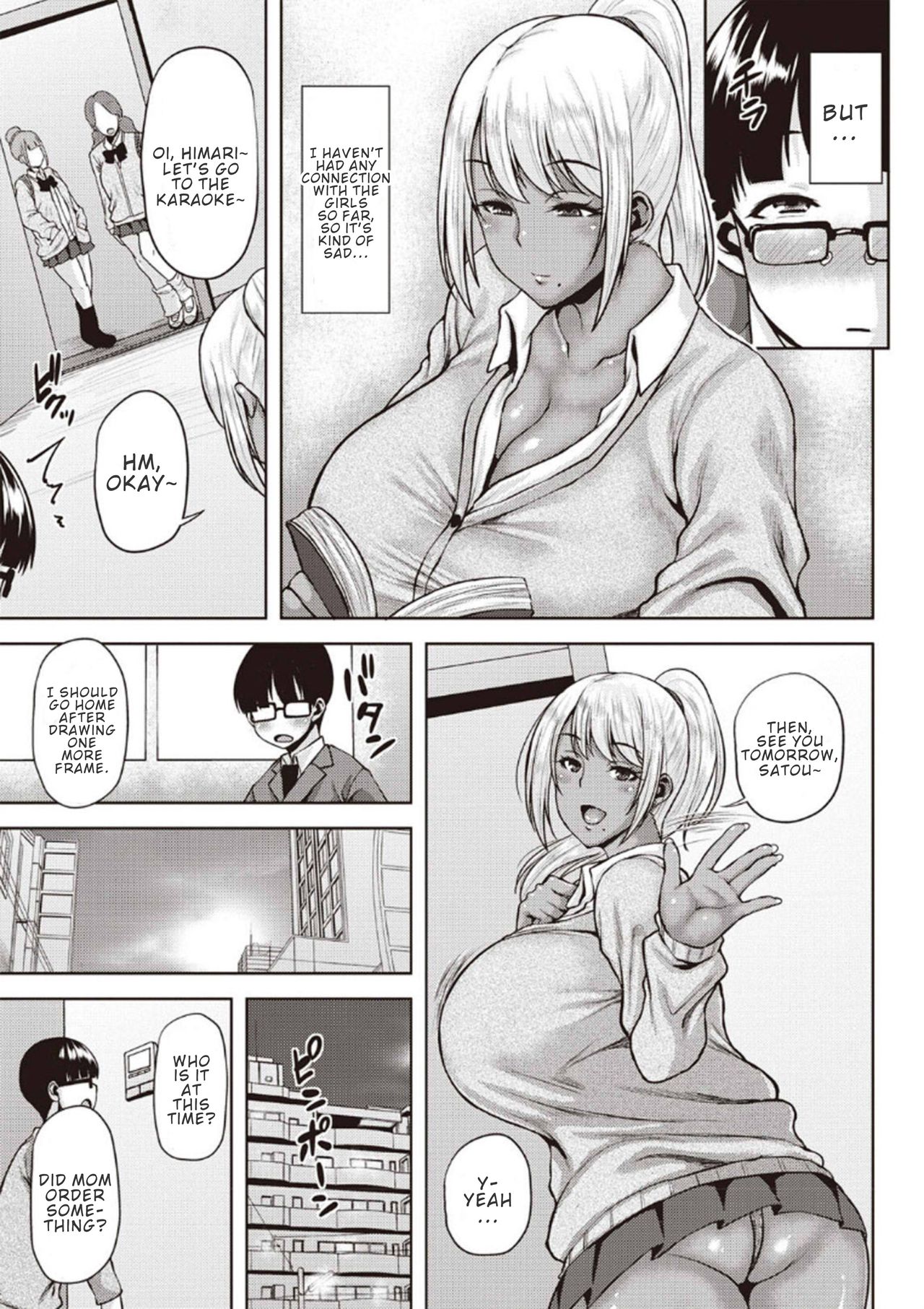 Dark-Skinned Gal Senpai of the Manga Club! [Ozy] 1 . Dark-Skinned Gal Senpai of the Manga Club! - Chapter 1 [Ozy] – page 3