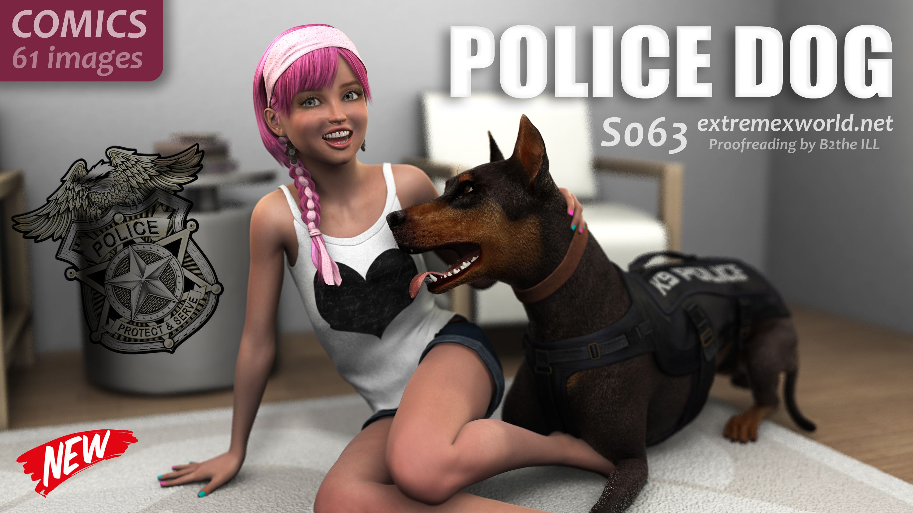 Police Dog [ExtremeXWorld] 1 . Police Dog - Chapter 1 [ExtremeXWorld] – page 1