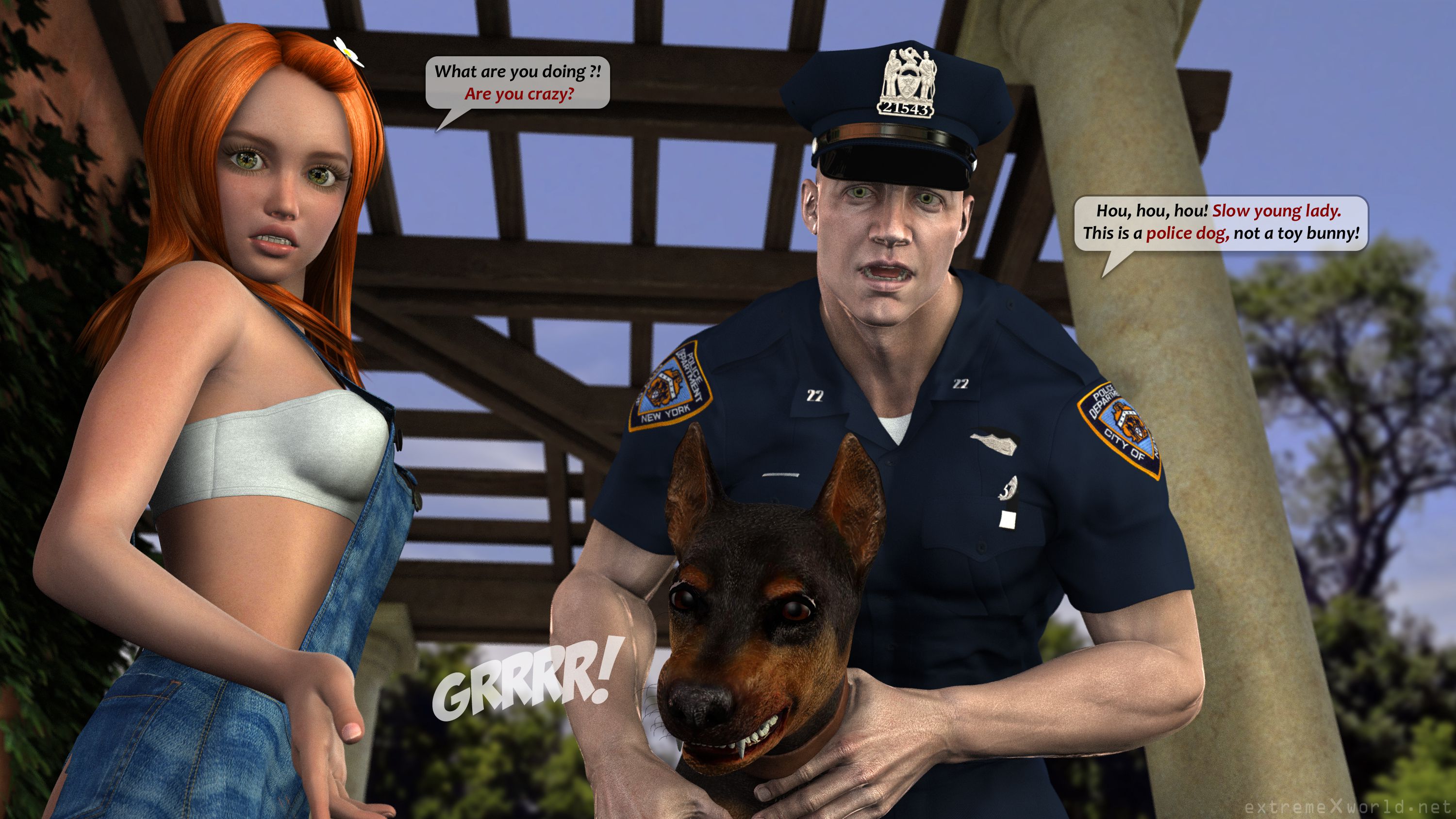 Police Dog [ExtremeXWorld] 1 . Police Dog - Chapter 1 [ExtremeXWorld] – page 19
