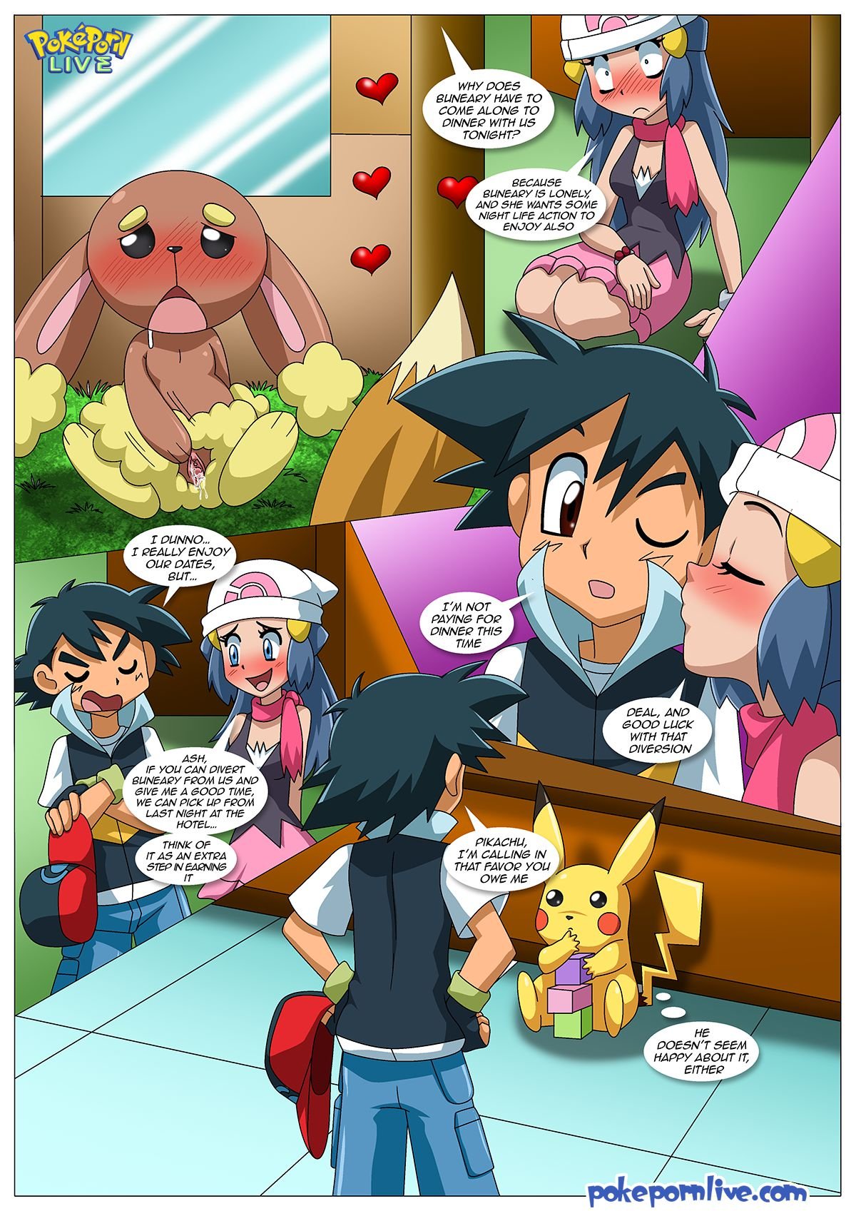Double Hit (Pokemon) [Palcomix] 1 . Double Hit - Chapter 1 (Pokemon) [Palcomix] – page 12