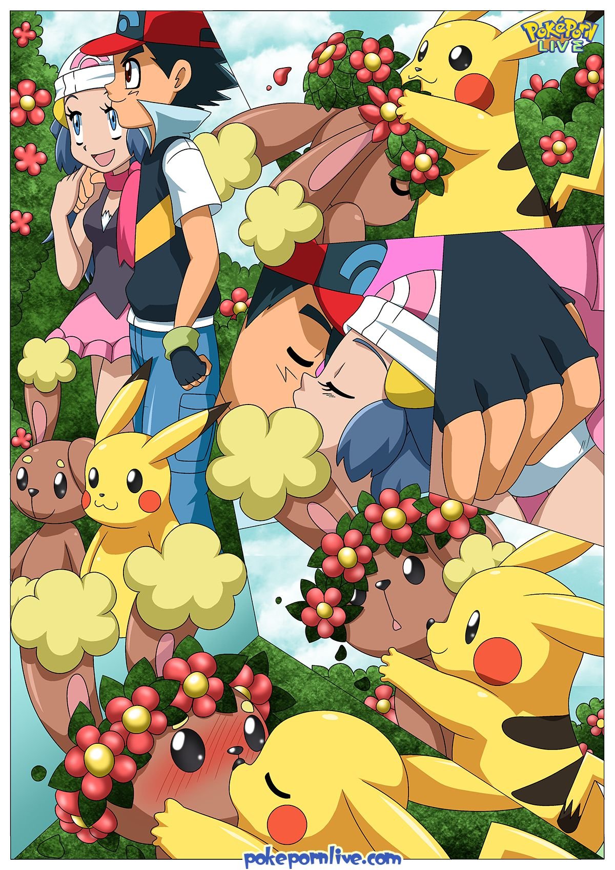 Double Hit (Pokemon) [Palcomix] 1 . Double Hit - Chapter 1 (Pokemon) [Palcomix] – page 14