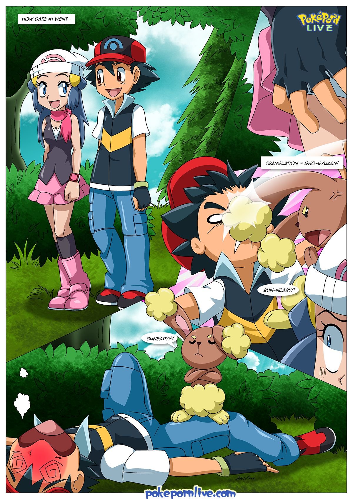 Double Hit (Pokemon) [Palcomix] 1 . Double Hit - Chapter 1 (Pokemon) [Palcomix] – page 2