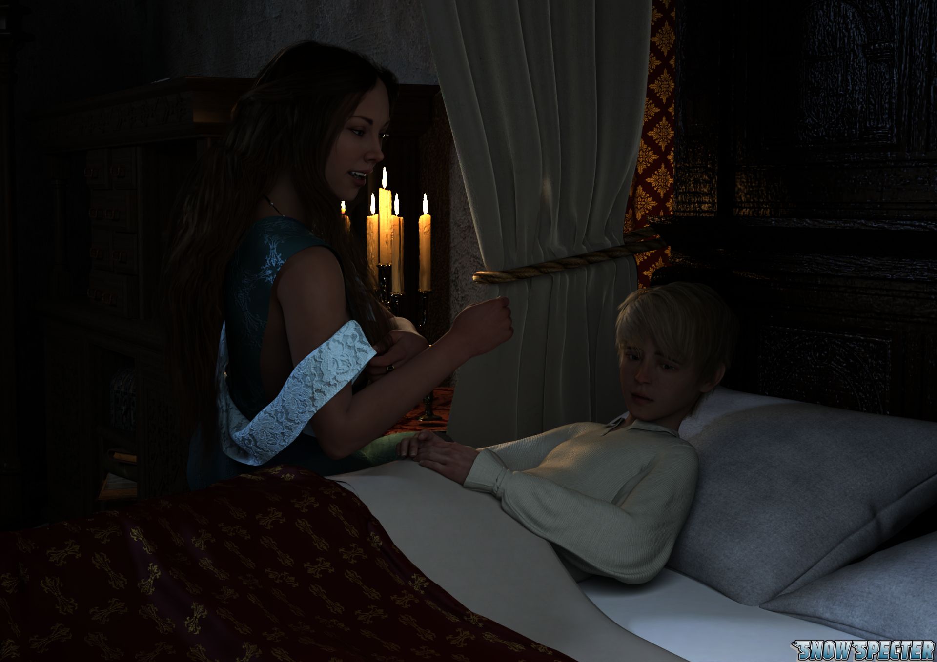 Margaery’s Visit (Game Of Thrones) [SnowSpecter47] 1 . Margaery's Visit  - Chapter 1 (Game Of Thrones) [SnowSpecter47] – page 14