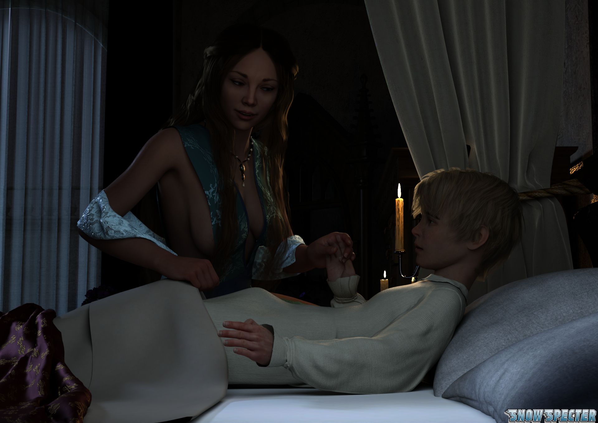 Margaery’s Visit (Game Of Thrones) [SnowSpecter47] 1 . Margaery's Visit  - Chapter 1 (Game Of Thrones) [SnowSpecter47] – page 16