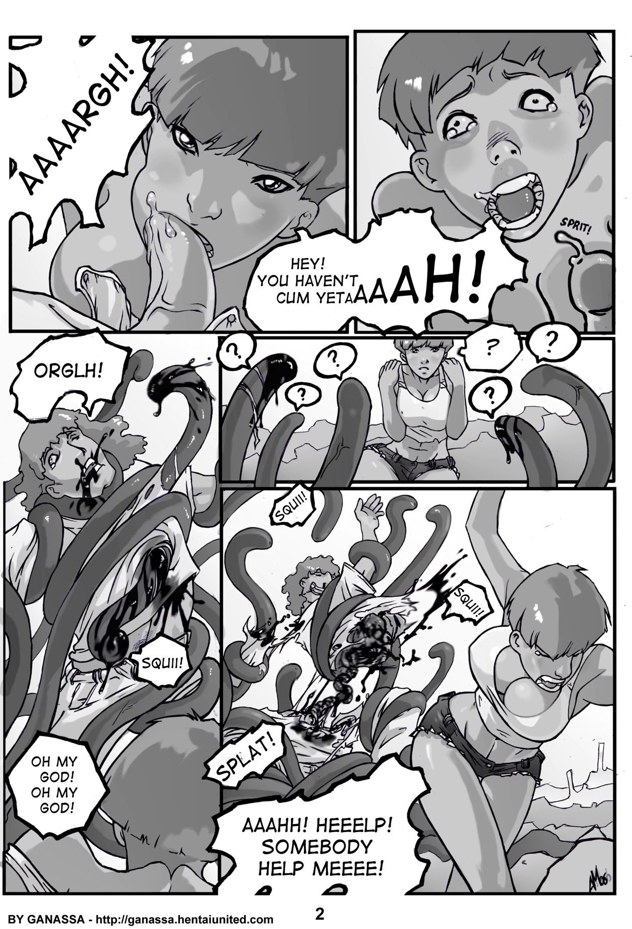 Tentacle Girl [Ganassa] 1 . Tentacle Girl  - Chapter 1 [Ganassa] – page 3