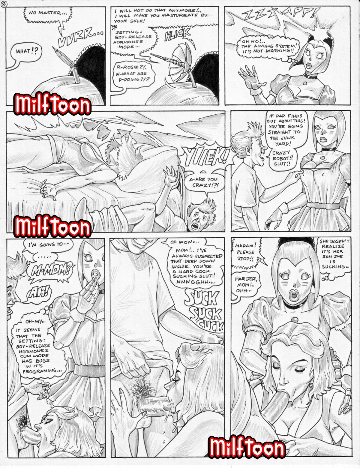 Jepsons (The Jetsons) [MILFToon] 1 . Jepsons  - Chapter 1 (The Jetsons) [MILFToon] – page 9