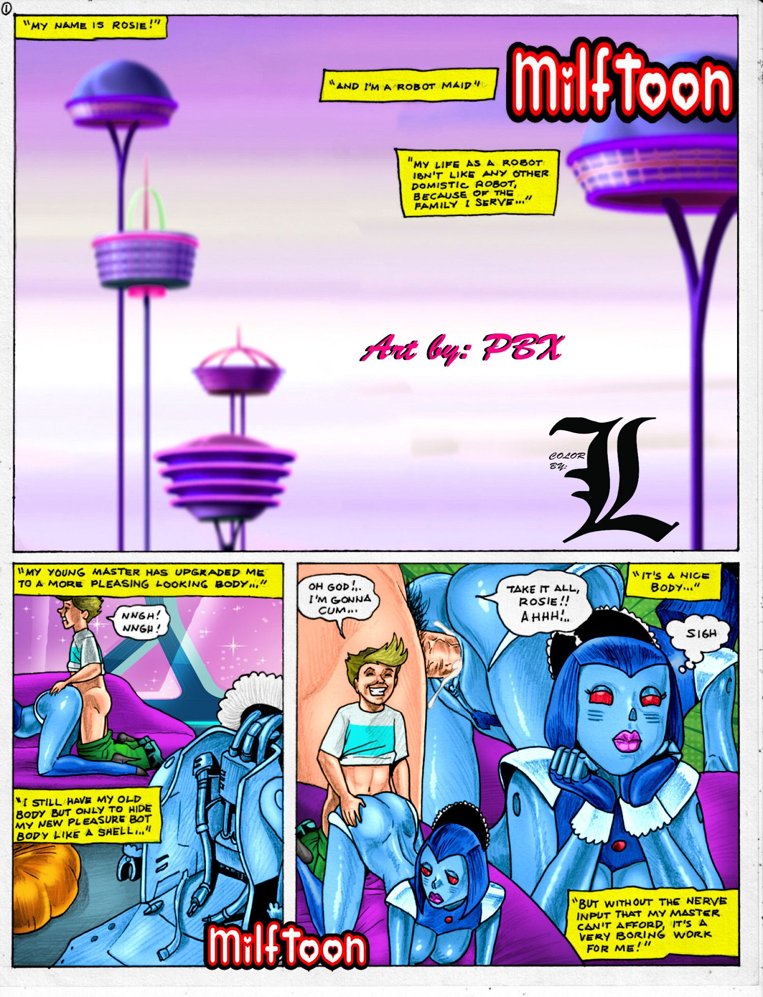 Jepsons (The Jetsons) [MILFToon] 1.5 . Jepsons - Colored - Chapter 1 (The Jetsons) [MILFToon] – page 2