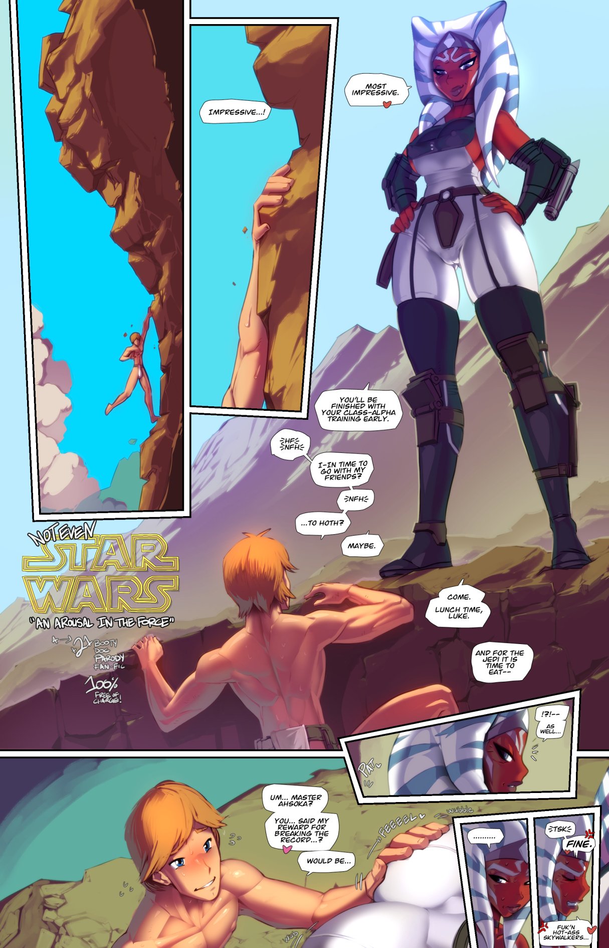 Not Even Star Wars (Star Wars) [Fred Perry] 1 . Not Even Star Wars - Arousal - Chapter 1 (Star Wars) [Fred Perry] – page 1