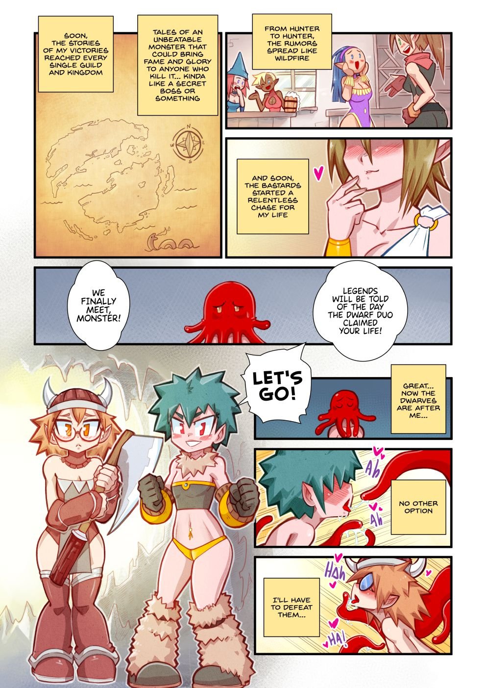 Life as a Tentacle Monster in Another World [Mr.E] 1  Life as a Tentacle Monster in Another World  - Chapter 1 [Mr.E] – page 10