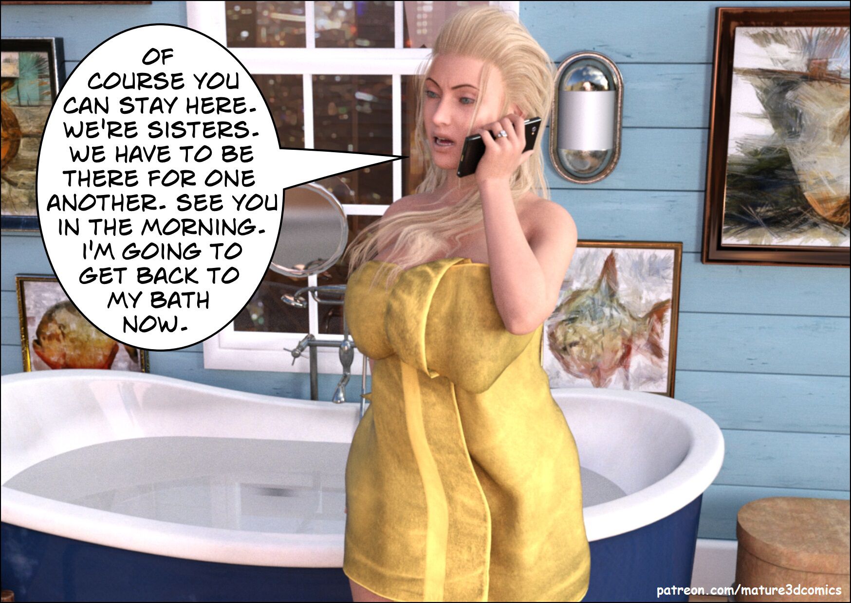Double The Lives And Lies [Mature3DComics] 2 . Double The Lives And Lies - Chapter 2 [Mature3DComics] – page 11