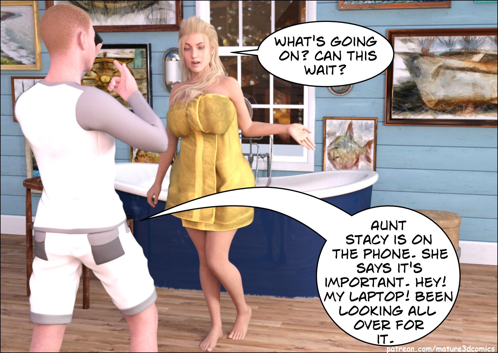 Double The Lives And Lies [Mature3DComics] 2 . Double The Lives And Lies - Chapter 2 [Mature3DComics] – page 6