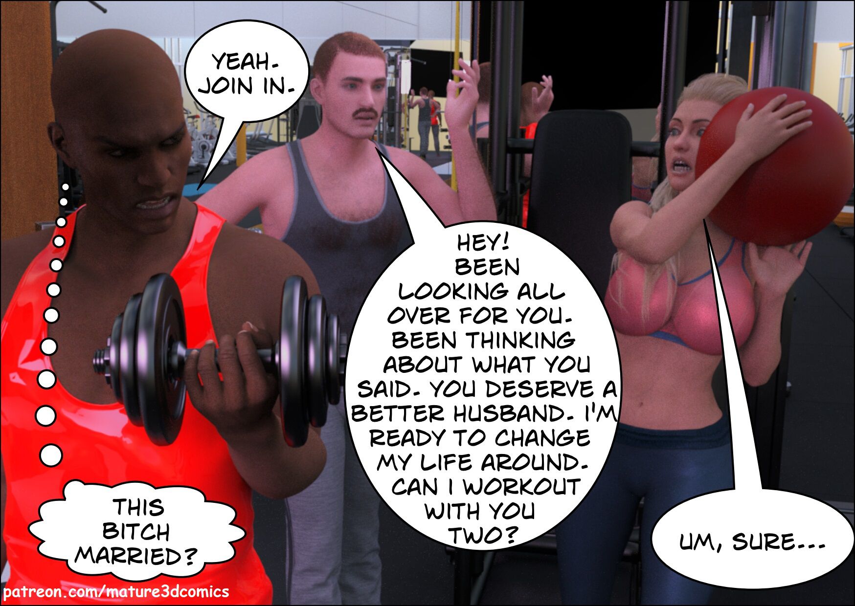 Double The Lives And Lies [Mature3DComics] 1 . Double The Lives And Lies - Chapter 1 [Mature3DComics] – page 32