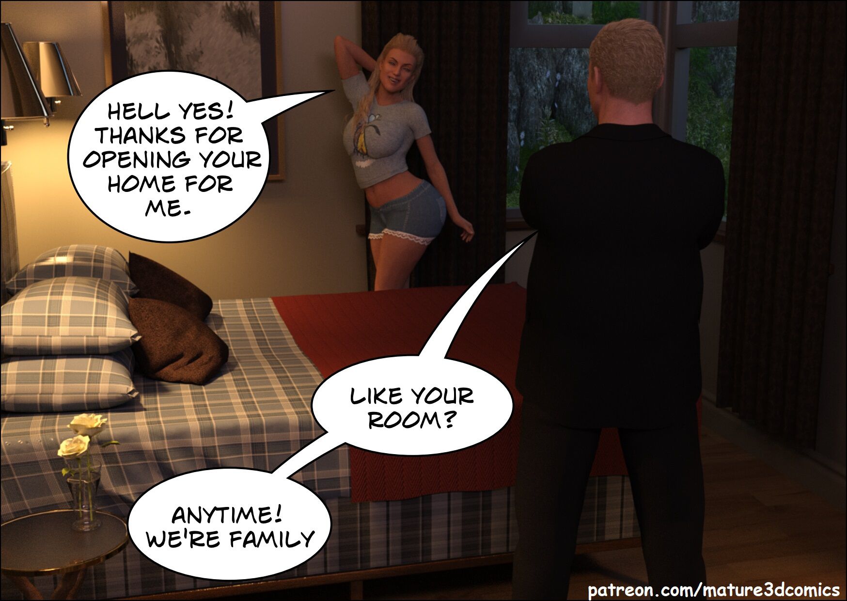 Double The Lives And Lies [Mature3DComics] 3 . Double The Lives And Lies - Chapter 3 [Mature3DComics] – page 11